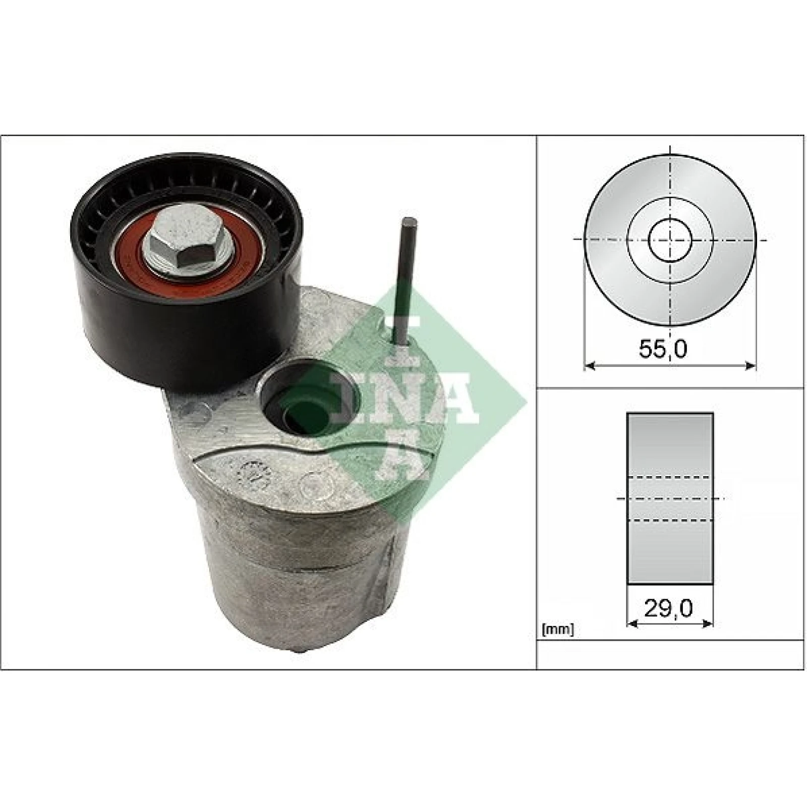 Spannarm, Keilrippenriemen 534 0320 10