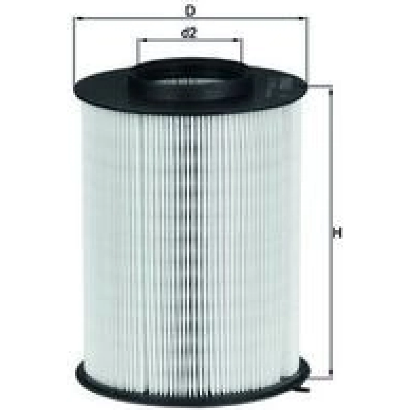 MAHLE Luftfilter LX 1780/3