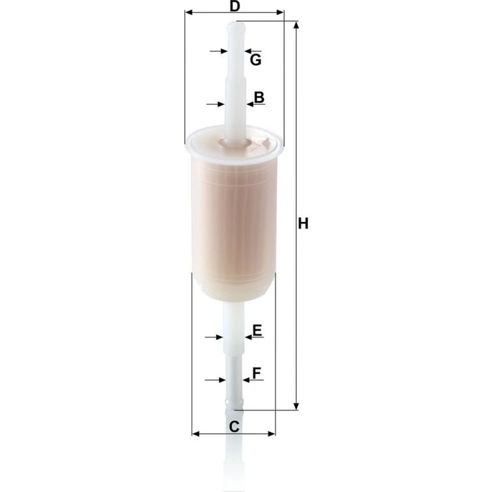 Mann & Hummel Kraftstofffilter PKW WK 32 (10)