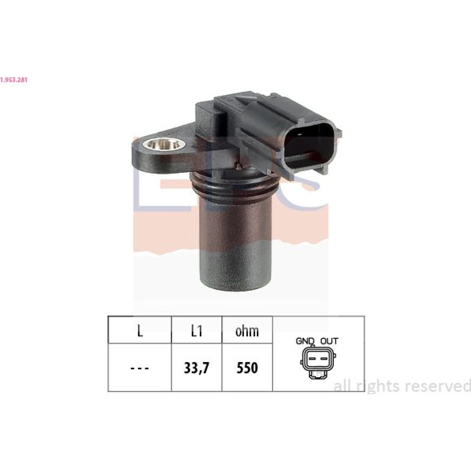 Sensor, Nockenwellenposition 1.953.281