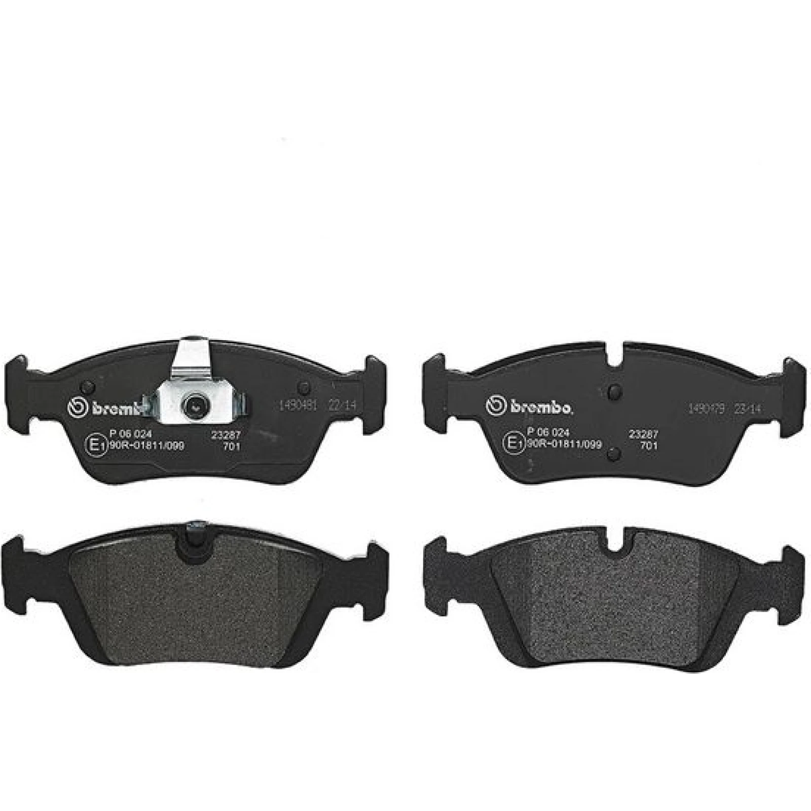 BREMBO Bremsklötze VA P 06 024