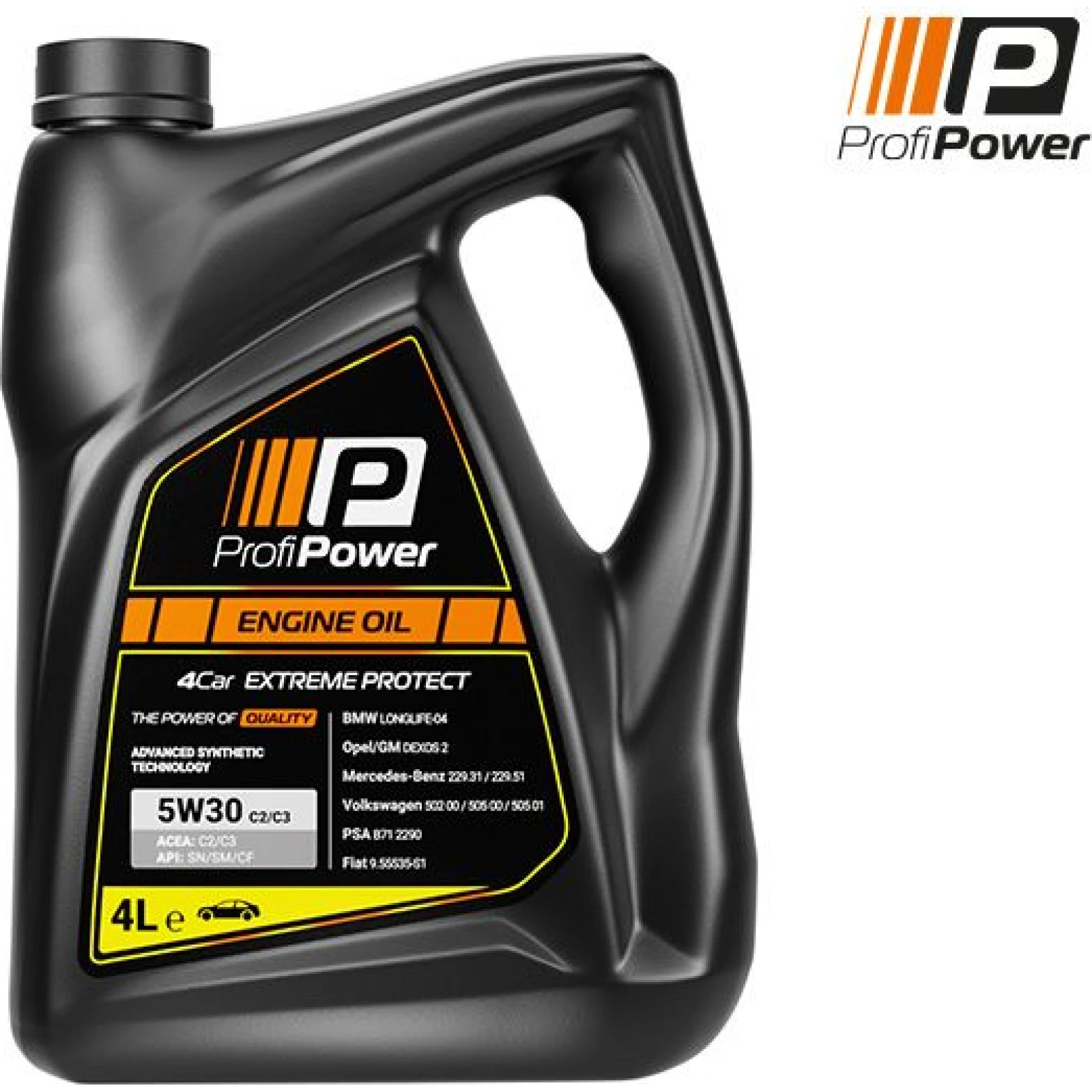 PROFIPOWER Motoröl 5W-30 C2 C3 4 Liter 5W30 PP C2C3 4