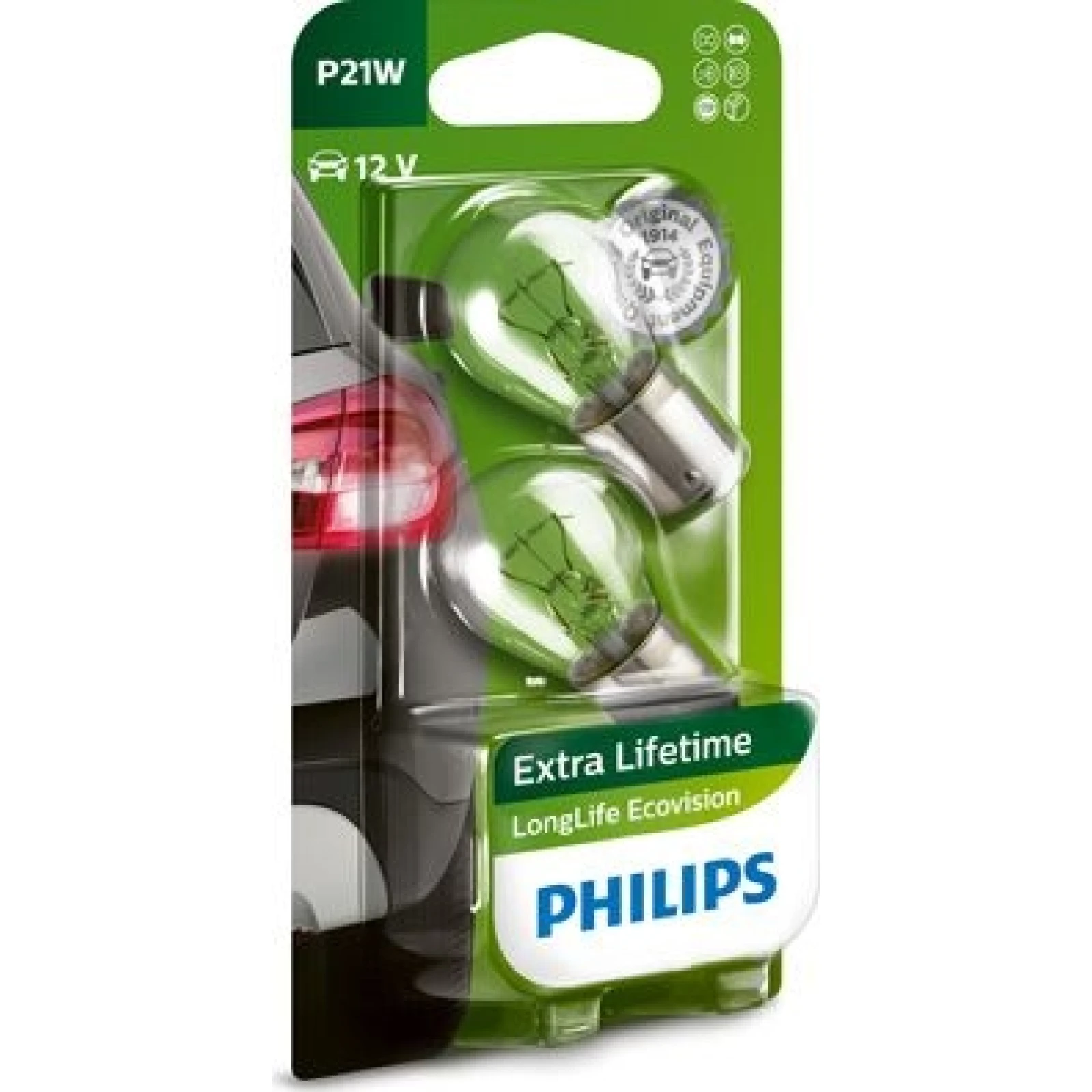P21W 12V.21W. BA15s 12498LLECOB2