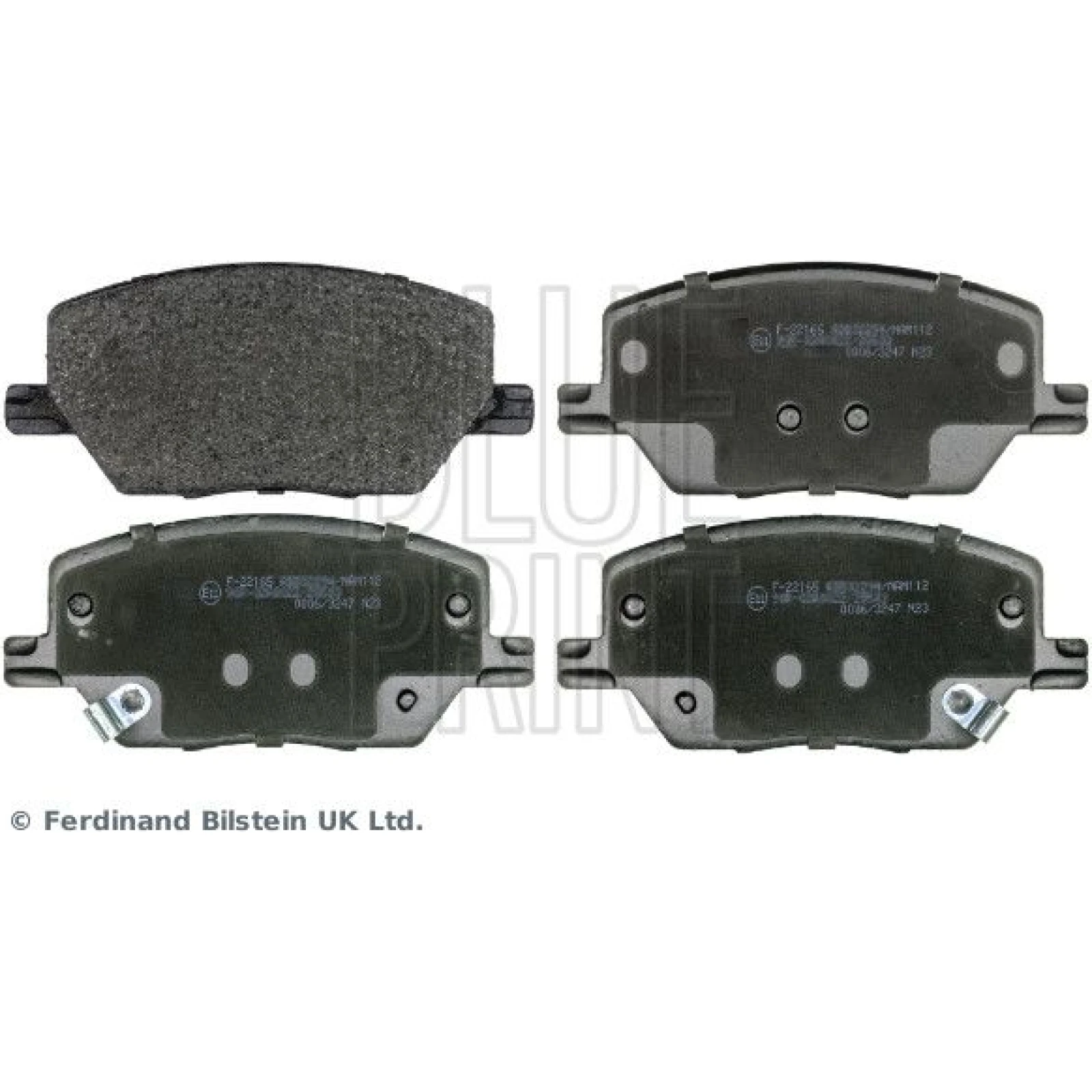 Bremsbelagsatz Fiat P. 500X 1.4-1.6/2.0D 4X4 14 ADA104278