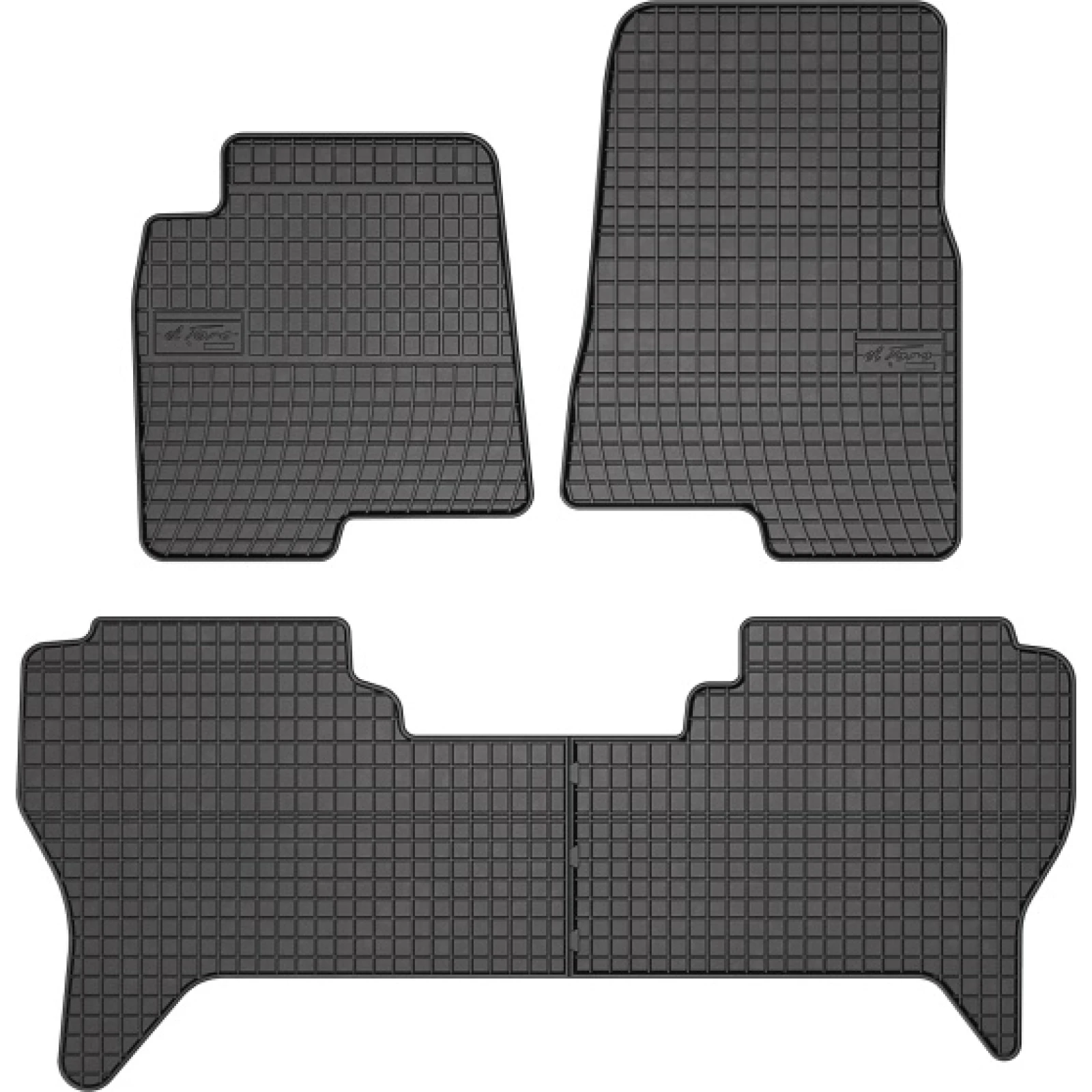 FROGUM passgenaue Kofferraummatte / Gummimatte Mitsubishi Pajero 01-07 546276