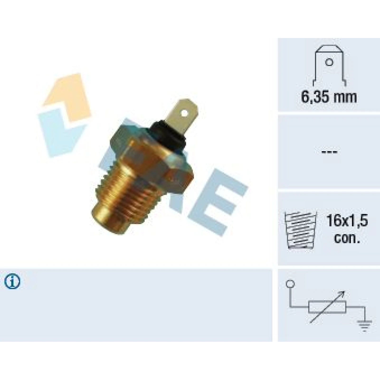FAE Sensor, Kühlmitteltemperatur 31140