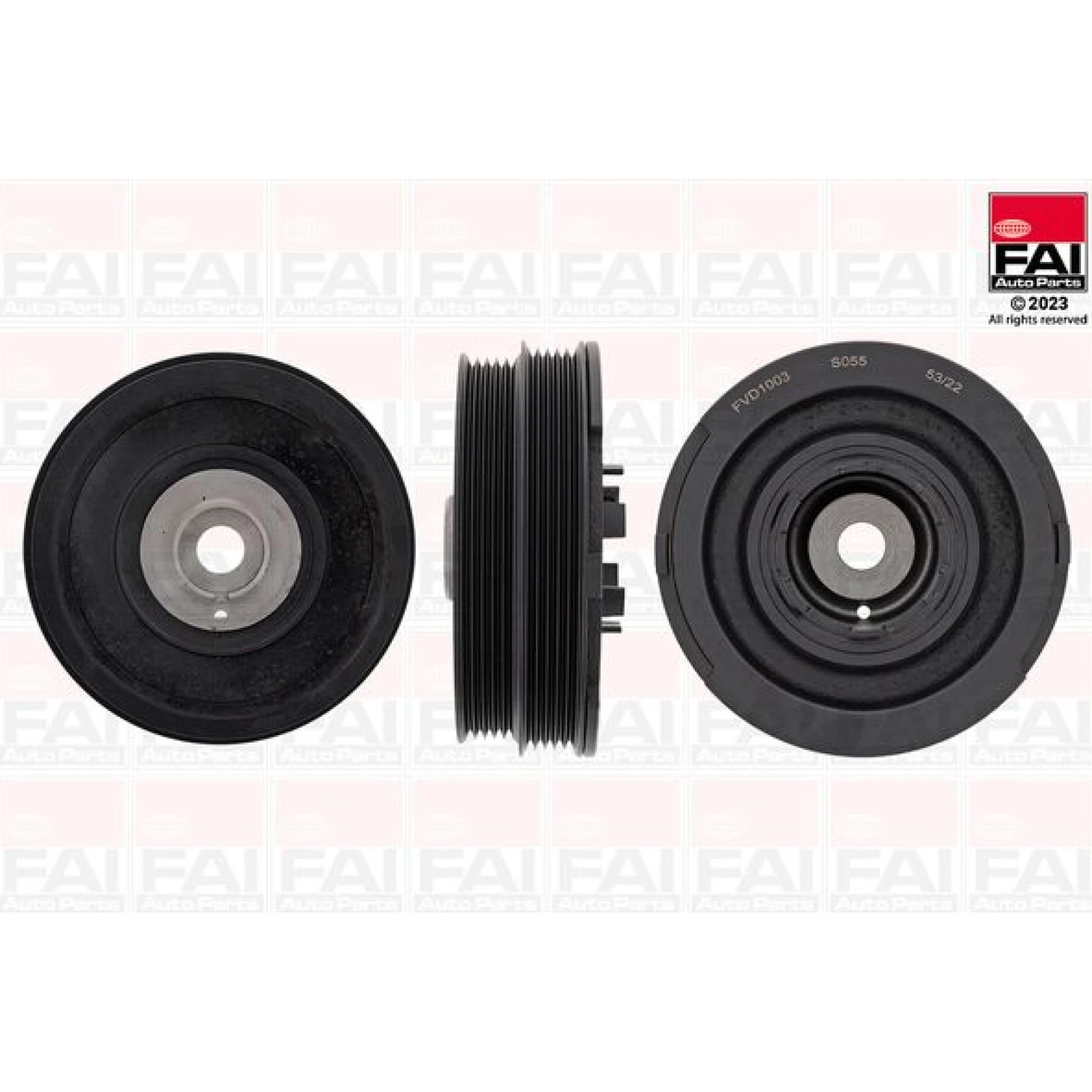 FAI AutoParts Riemenscheibe, Kurbelwelle FVD1003