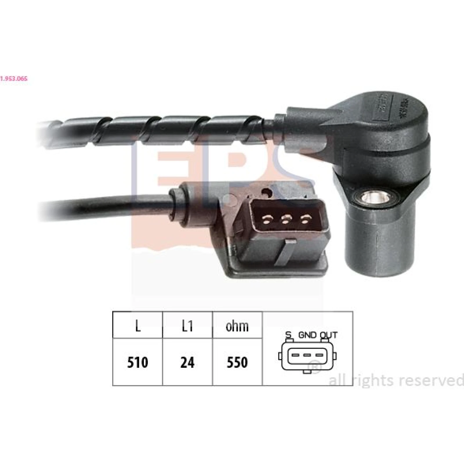 EPS Impulsgeber, Kurbelwelle 1.953.065