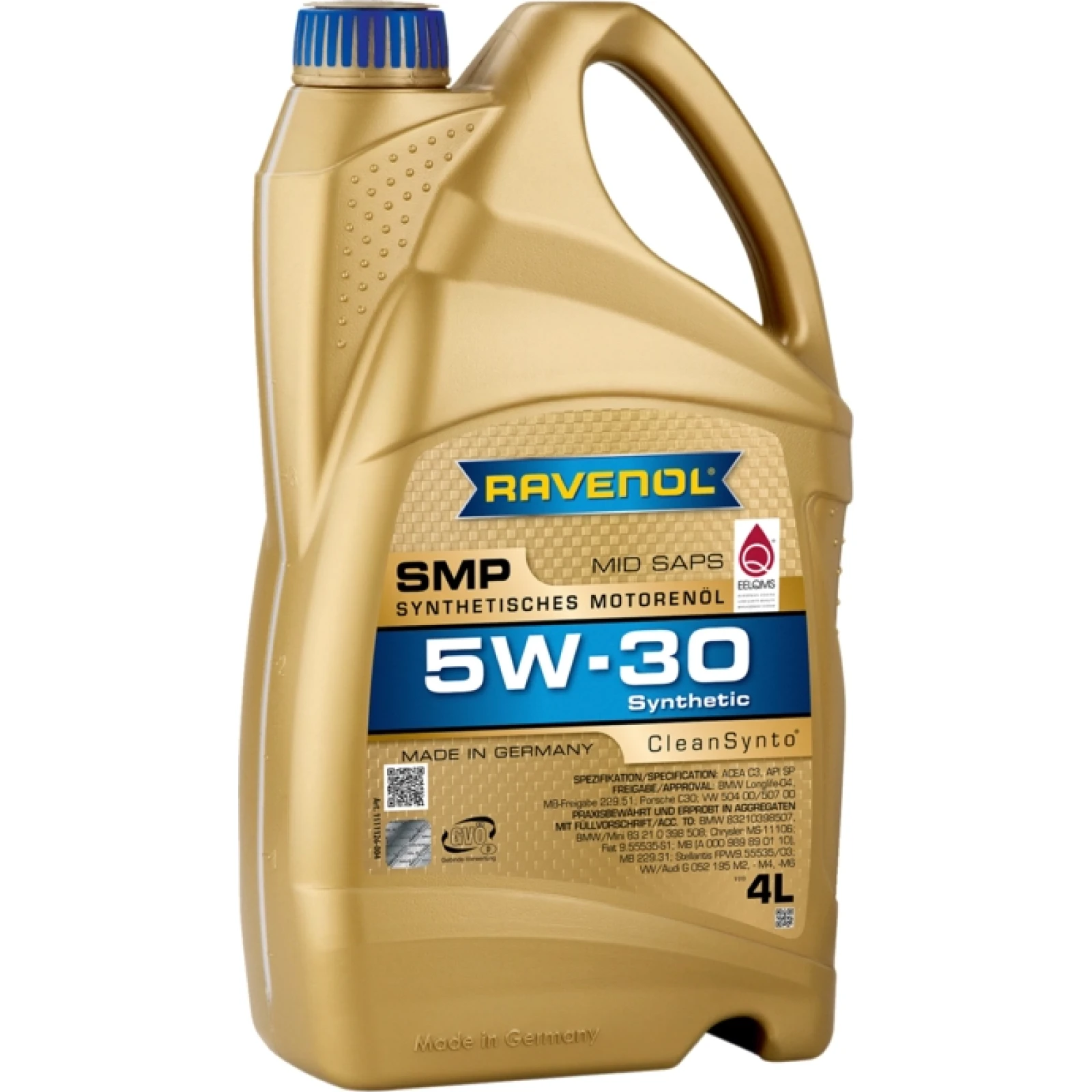 RAVENOL Motoröl SMP SAE 5W-30 4 Liter 1111126-004-01-999