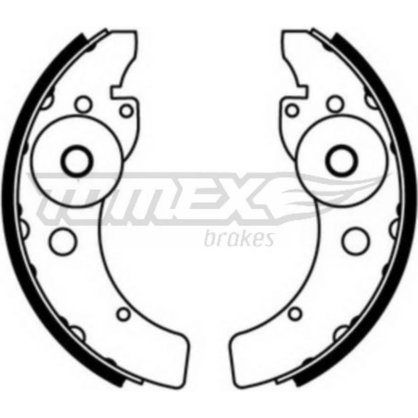 TOMEX brakes Bremsbackensatz TX 23-46