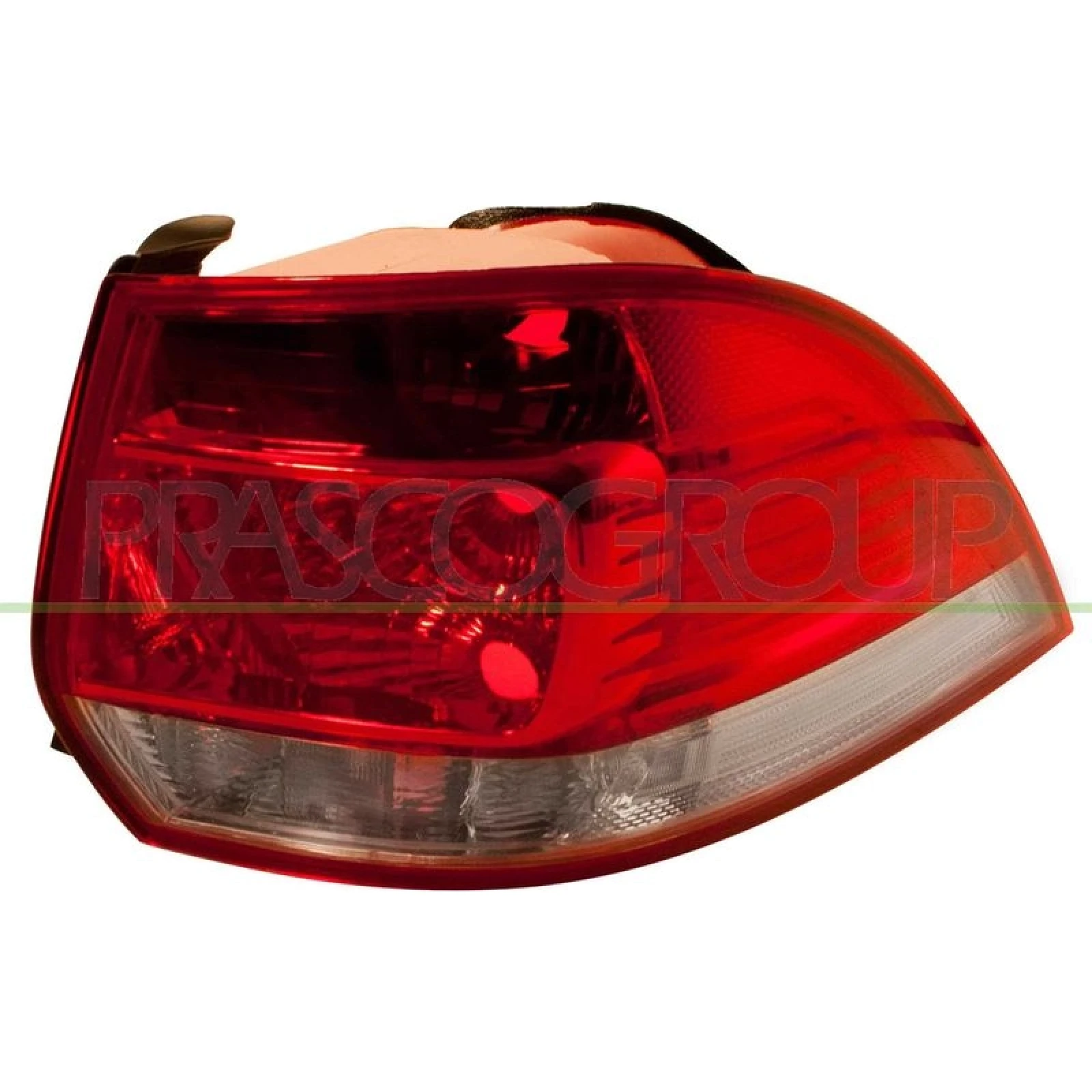 Heckleuchte R O K-PLATTE ROT/WEISS 7224,659,1