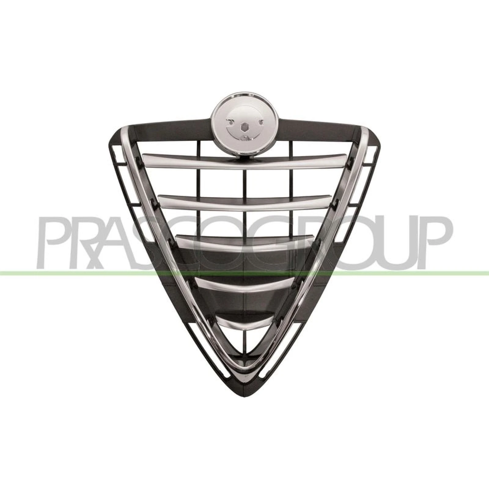 Prasco Kühlergrill Mitte schwarz/Chrom AA3442001