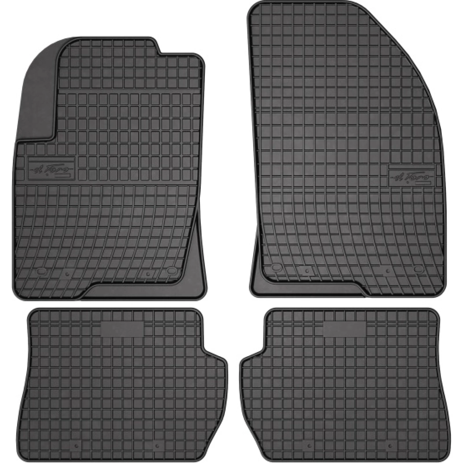 FROGUM passgenaue Kofferraummatte / Gummimatte Ford Fusion / Ford Fiesta Mk6 02-08 / Mazda 2 2002 0313