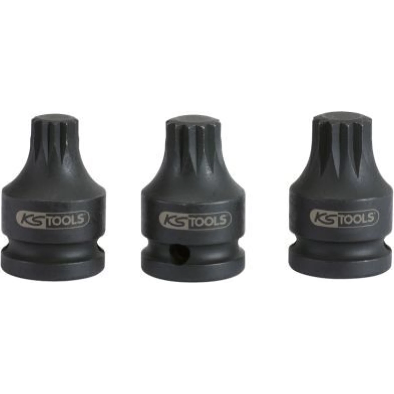 KS TOOLS Power-Sicherungsmutter mit 1/2 Bit, XZN, kurz, M14 515.1171