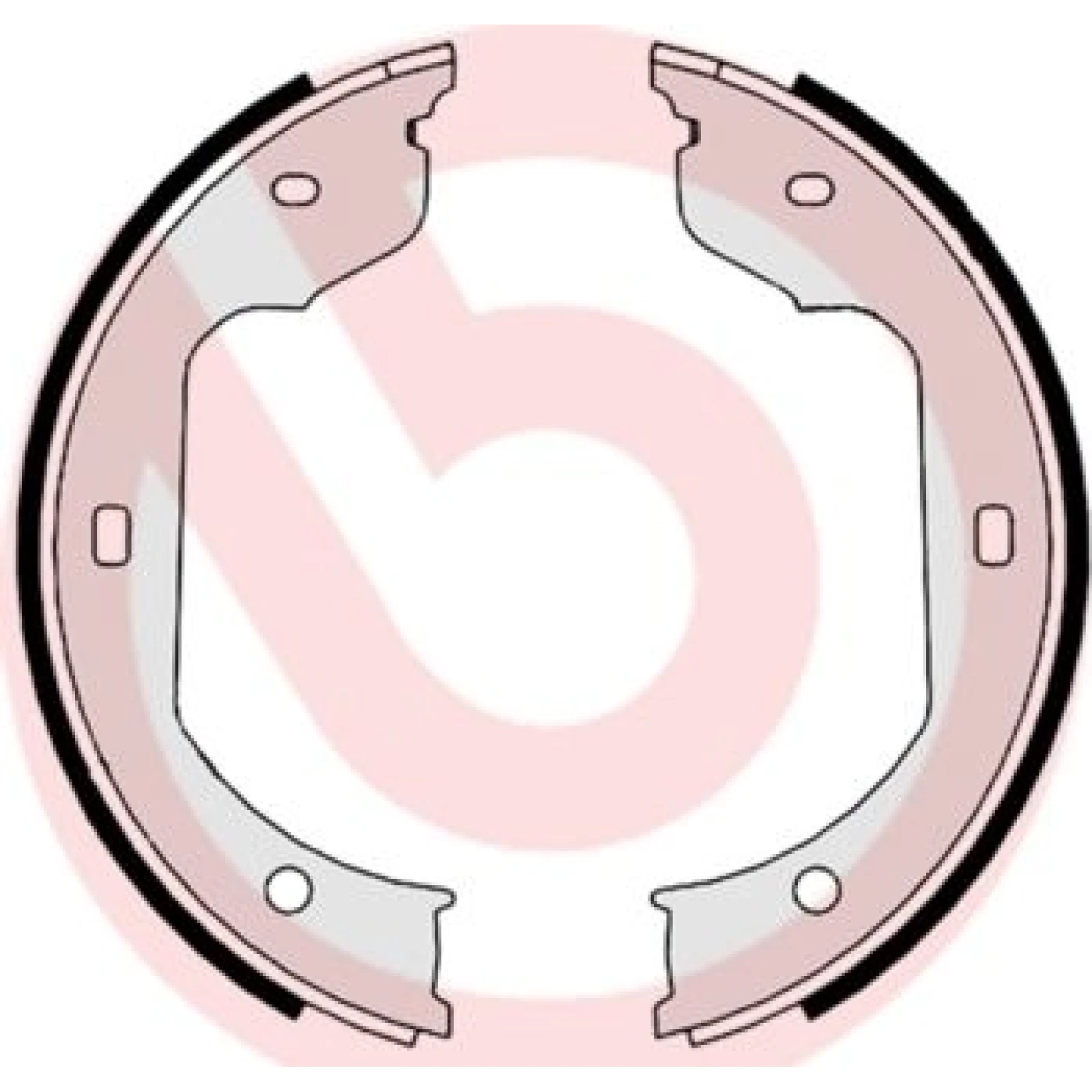 Bremsbackensatz HA S 06 511