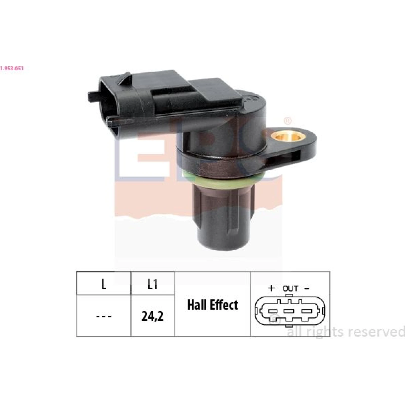 Sensor, Nockenwellenposition 1.953.651