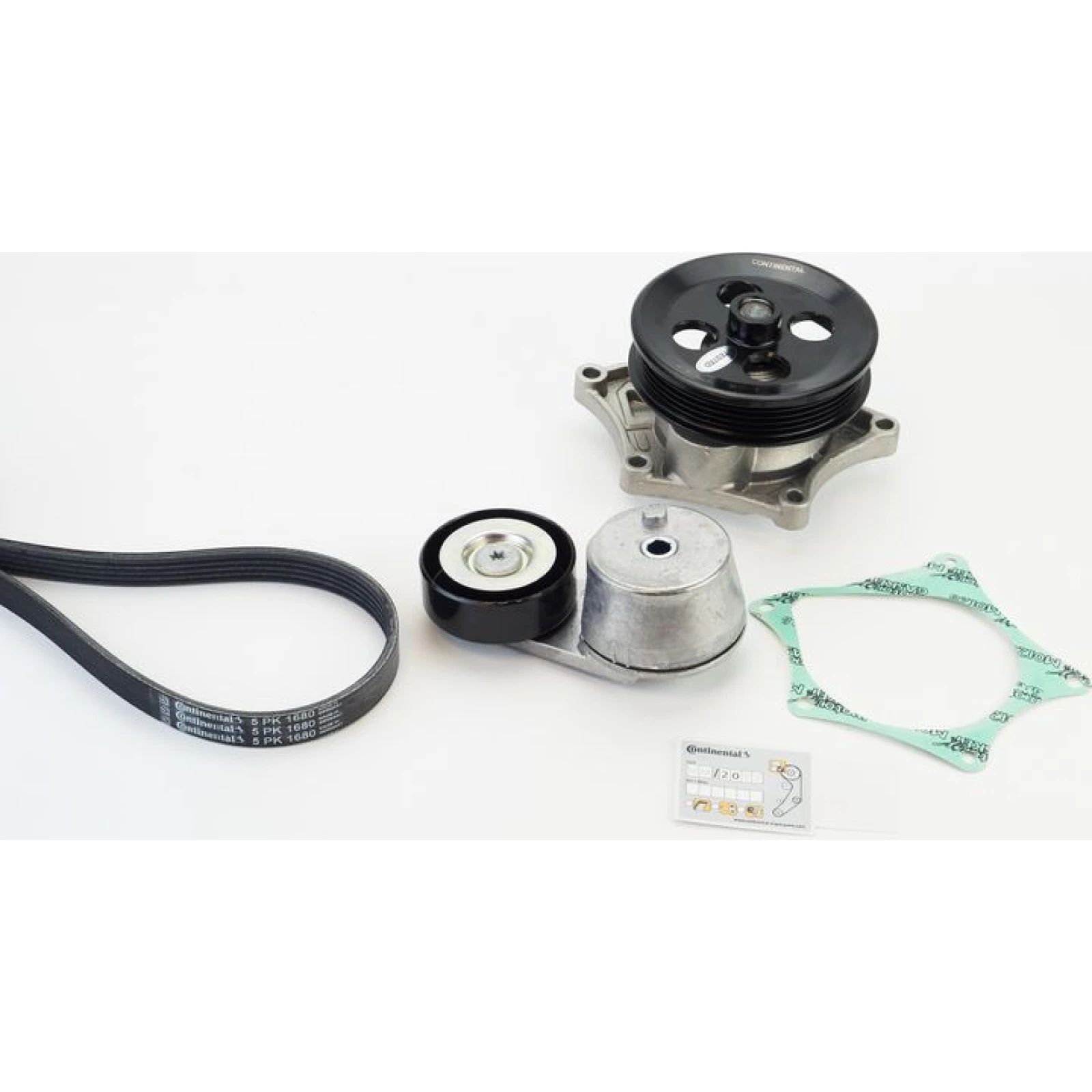 CONTINENTAL CTAM Wasserpumpe + Keilrippenriemensatz 5PK1680WP1