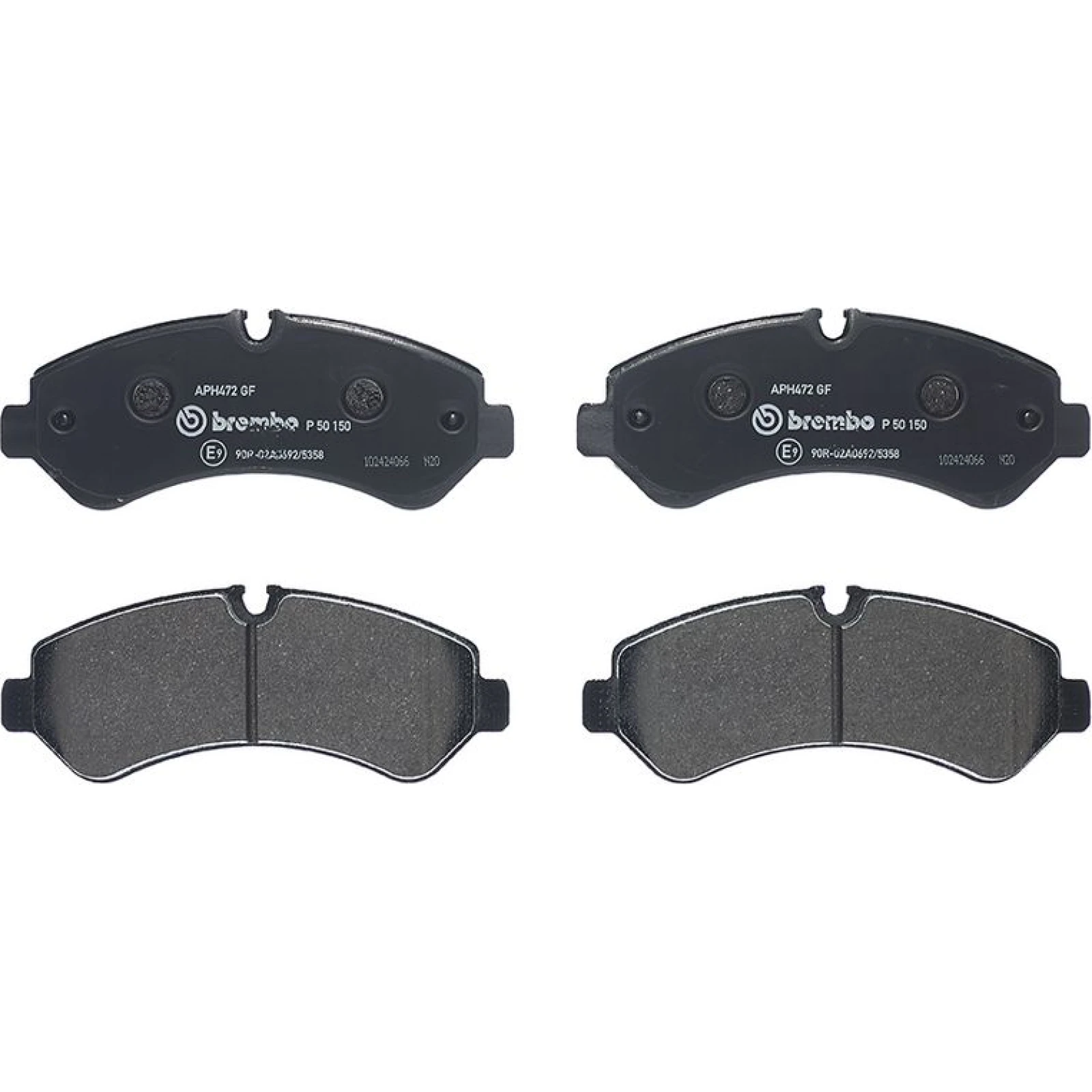 BREMBO Bremsklötze HA P 50 150