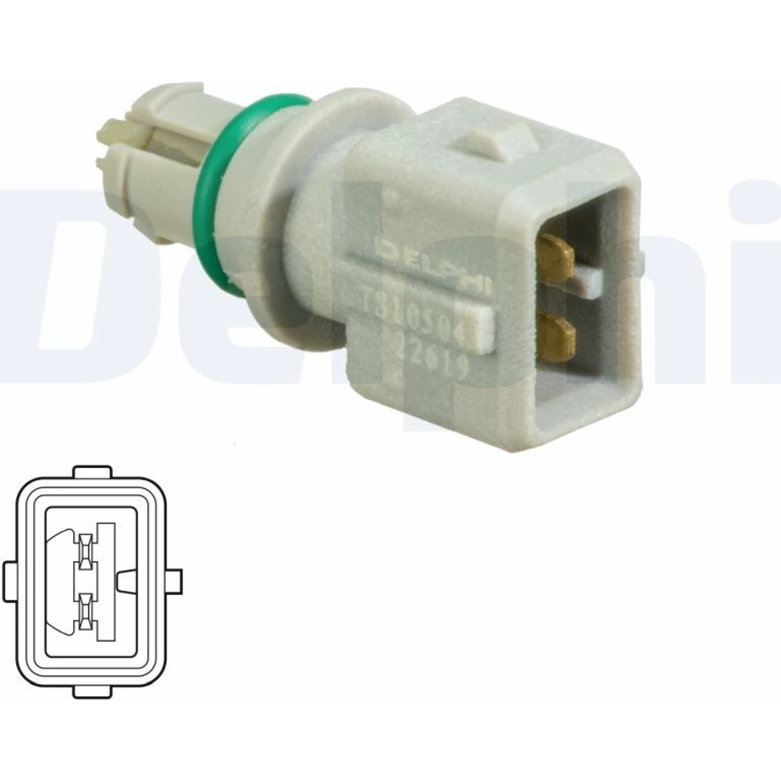 DELPHI Sensor, Außentemperatur TS10504