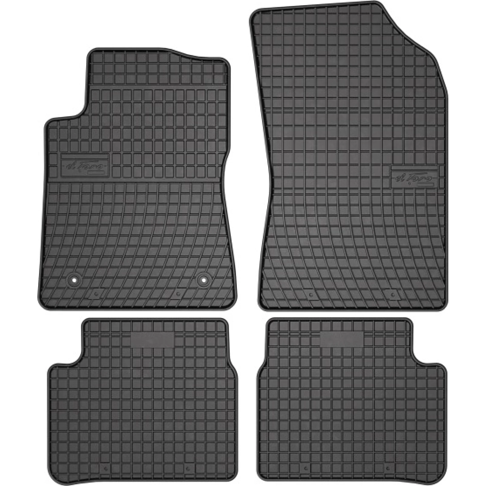Passgenaue Kofferraummatte Gummimatten Citroen C3 Iii 2016 547549