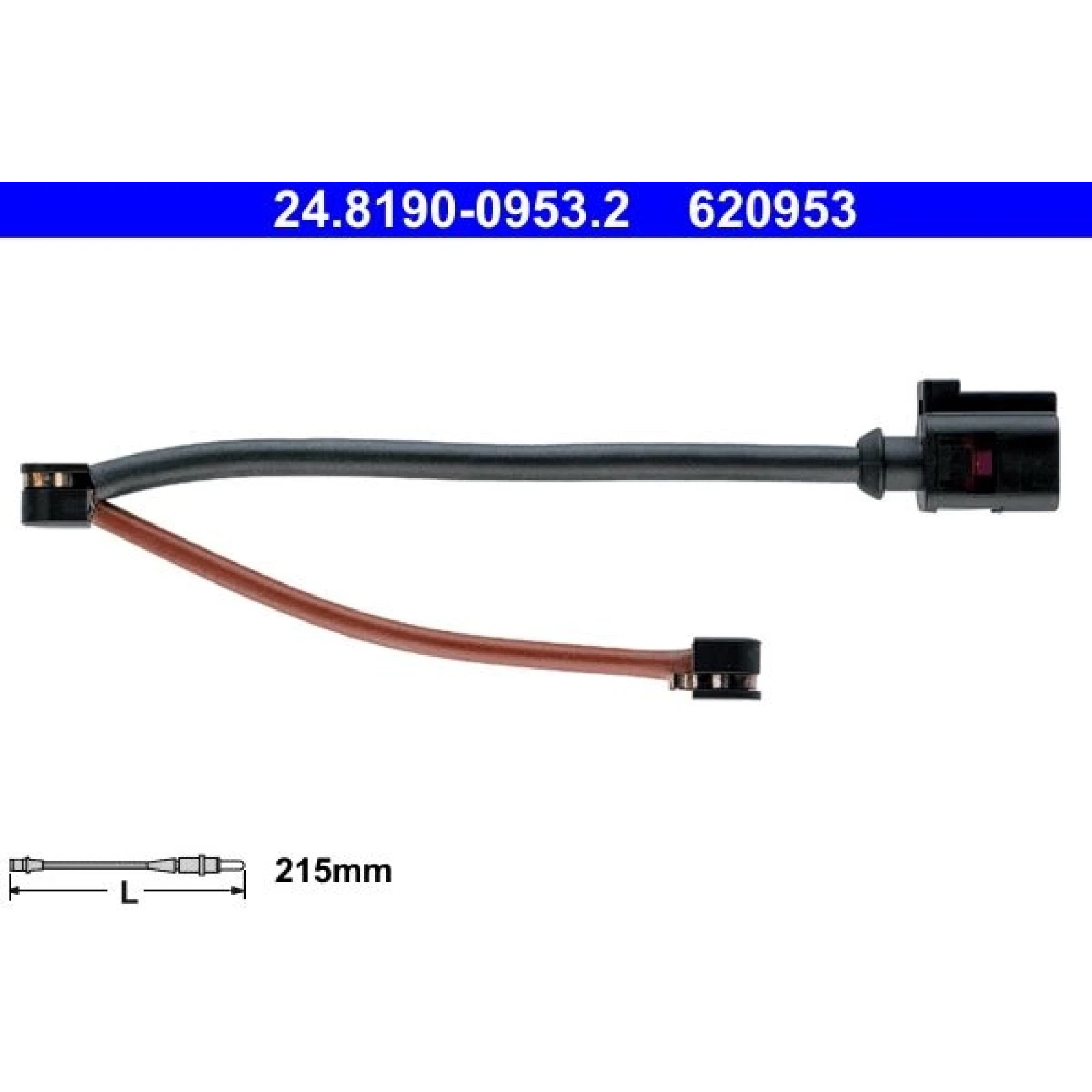 ATE Bremsbelagverschleißsensor 24.8190-0953.2