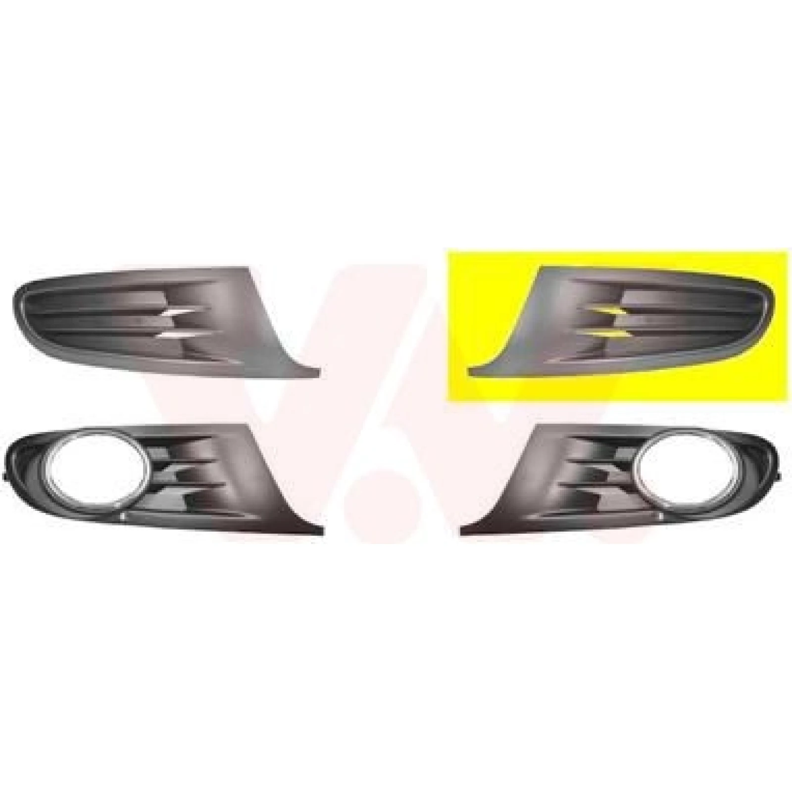 VAN WEZEL Lüftungsgitter, Stoßfänger 5863591