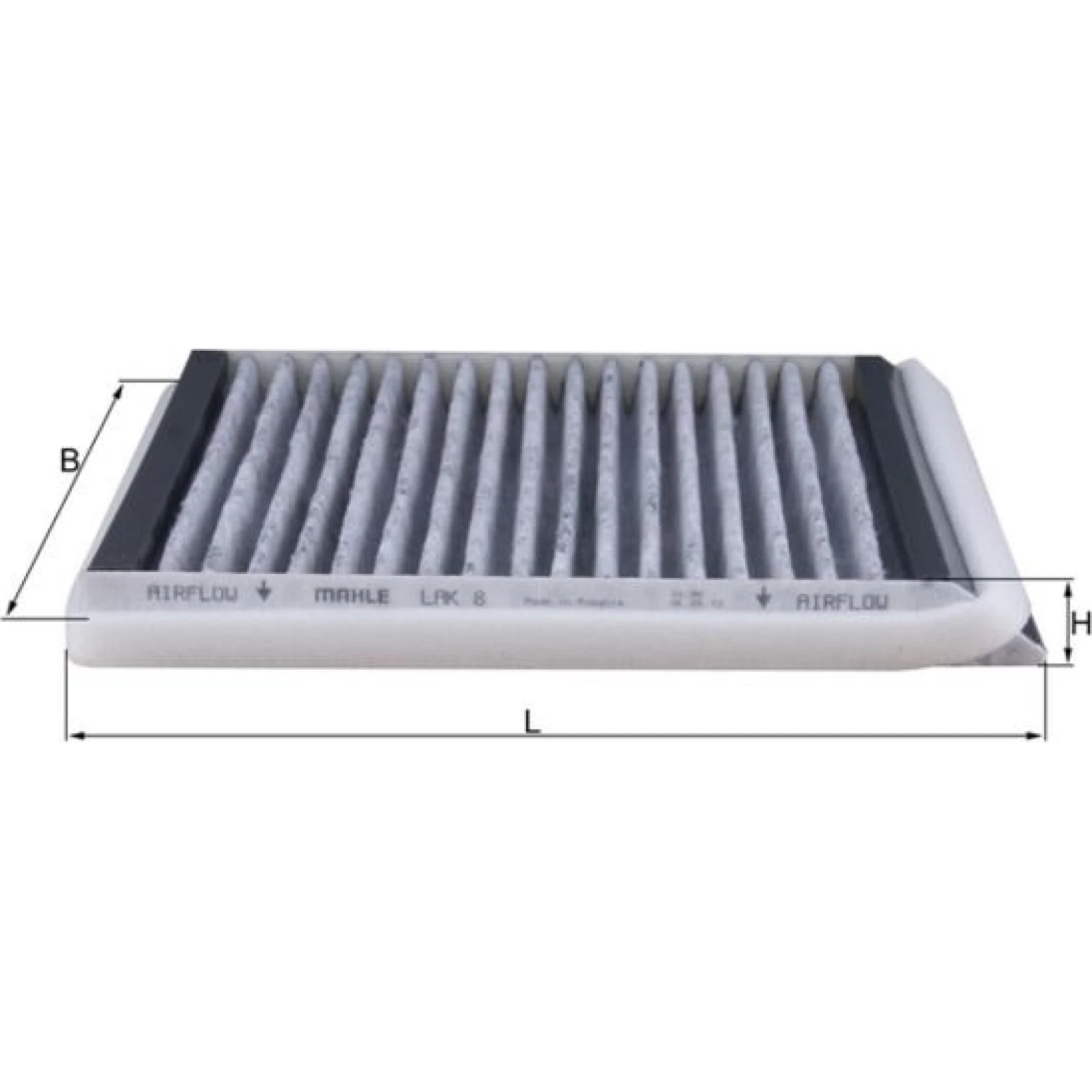 MAHLE Filter, Innenraumluft LAK 8