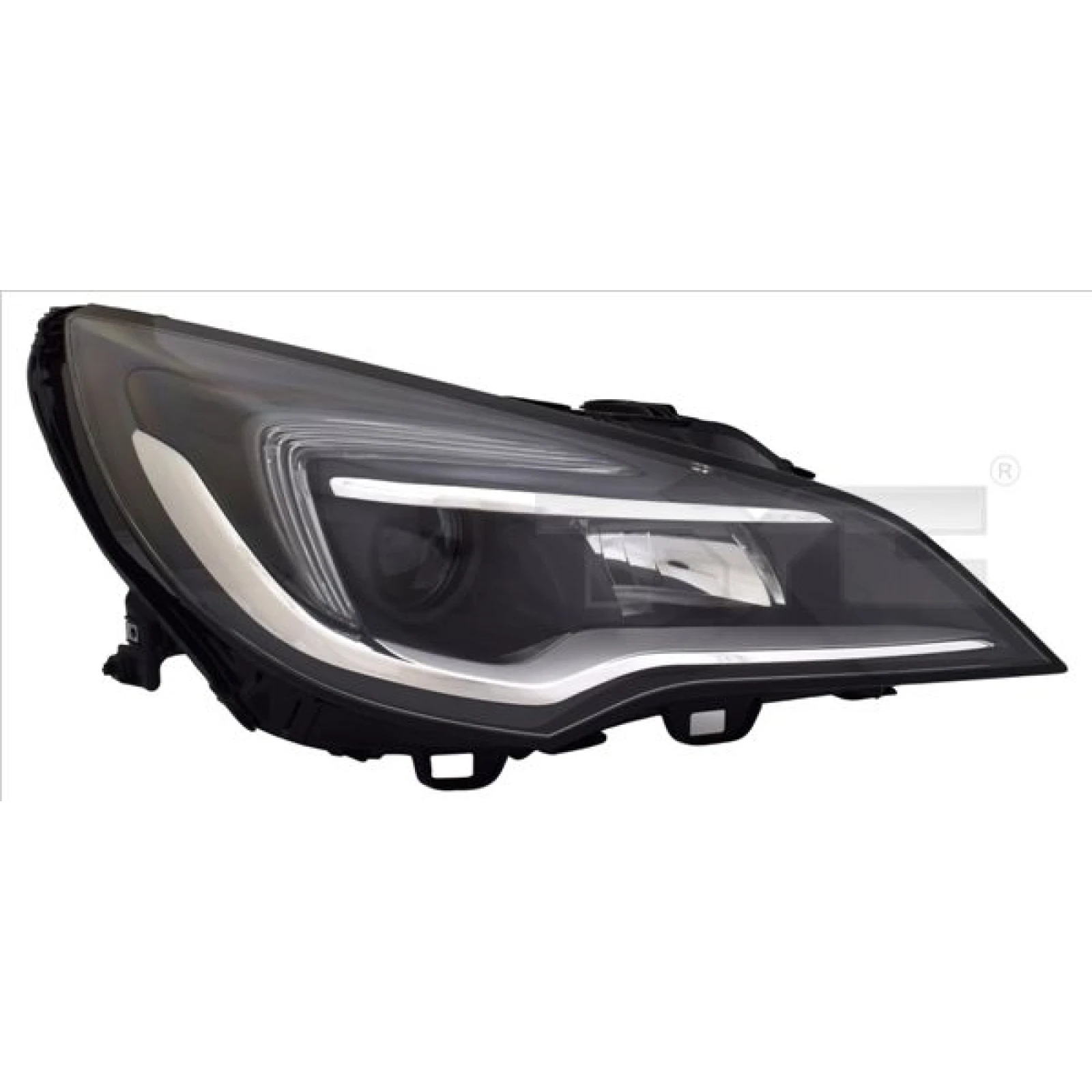 Scheinwerfer R H7/H1/LED +TGFL +MOT CHROM 20-15445-05-2