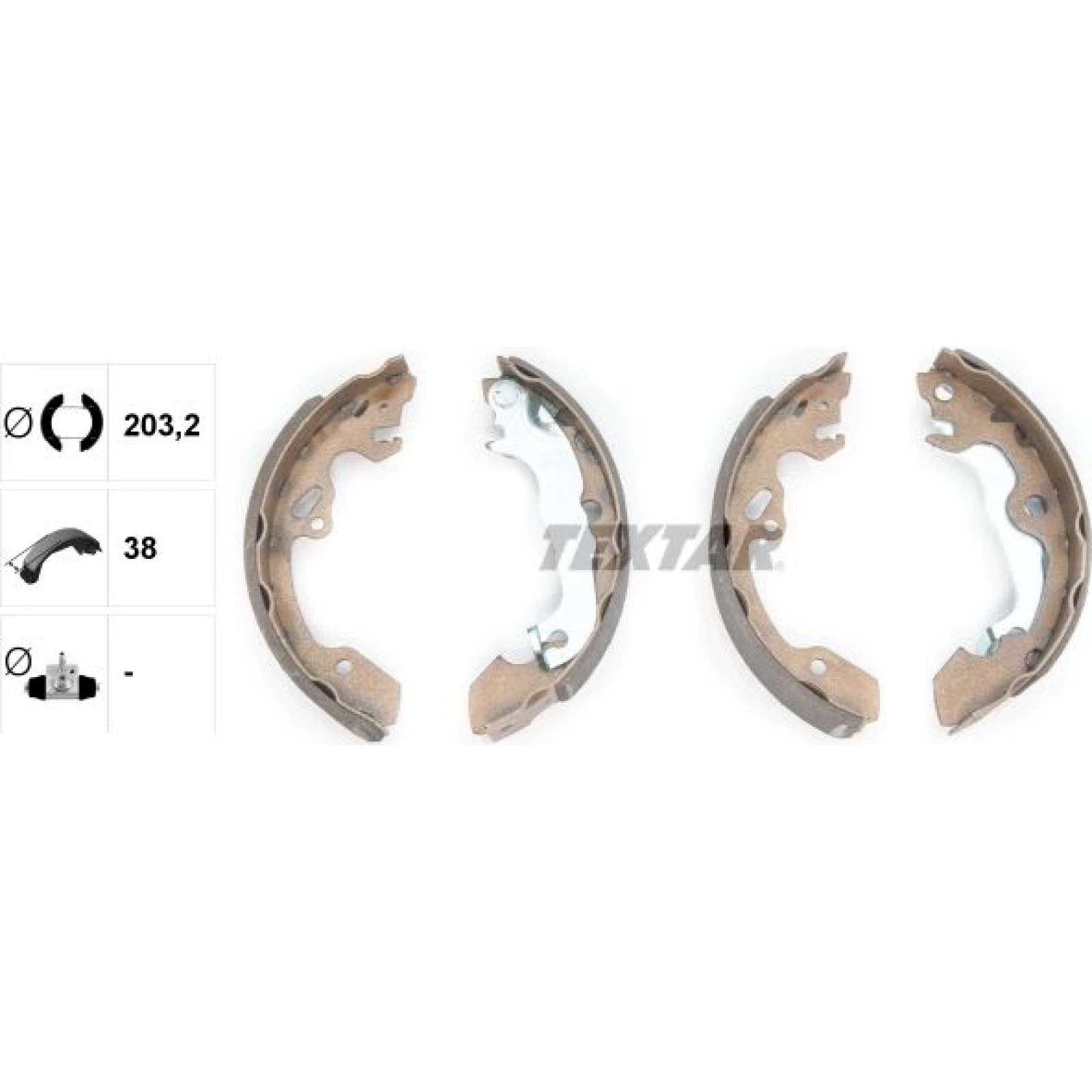 Bremsbacken Ford Focus 91052500