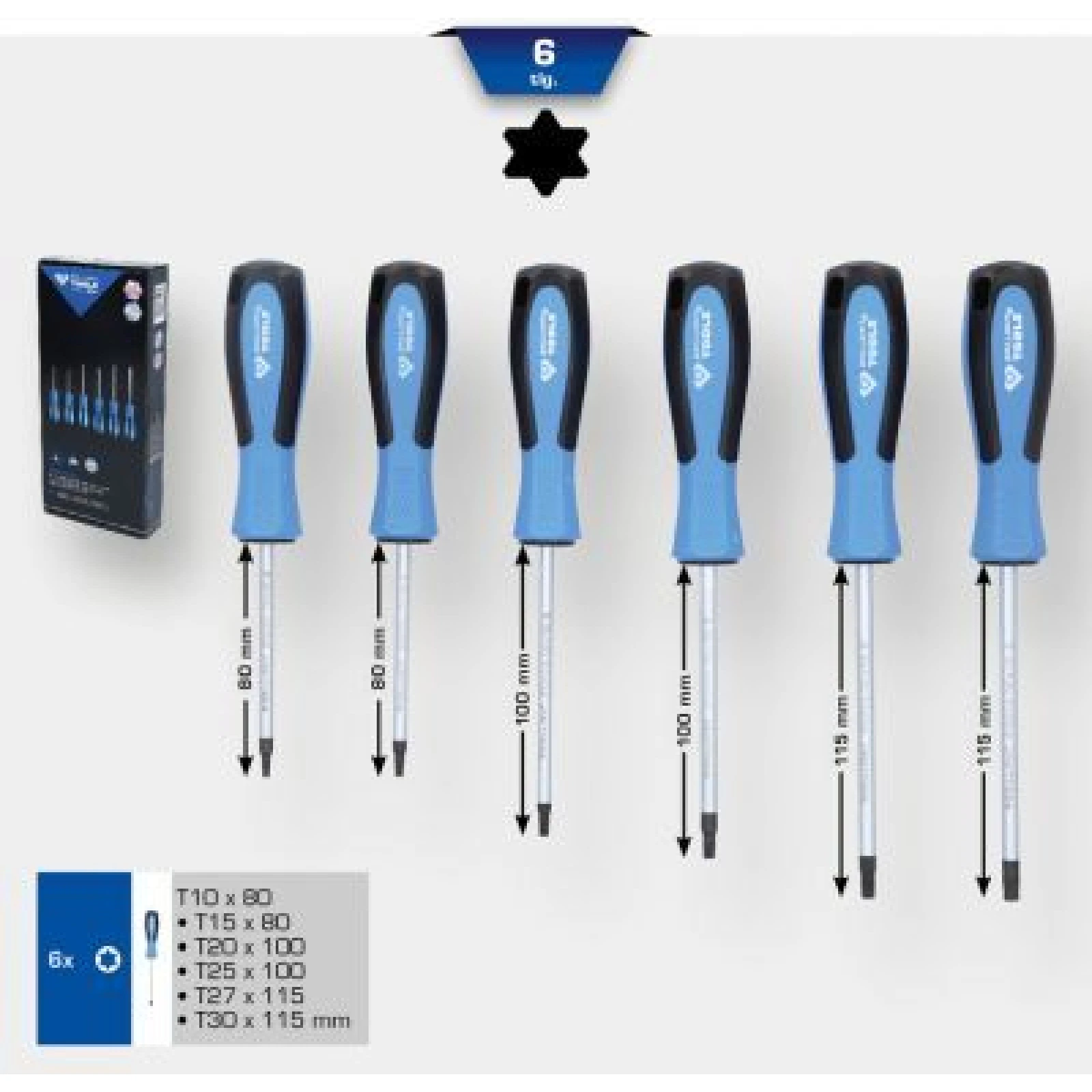 KS TOOLS Schraubendrehersatz BT031010