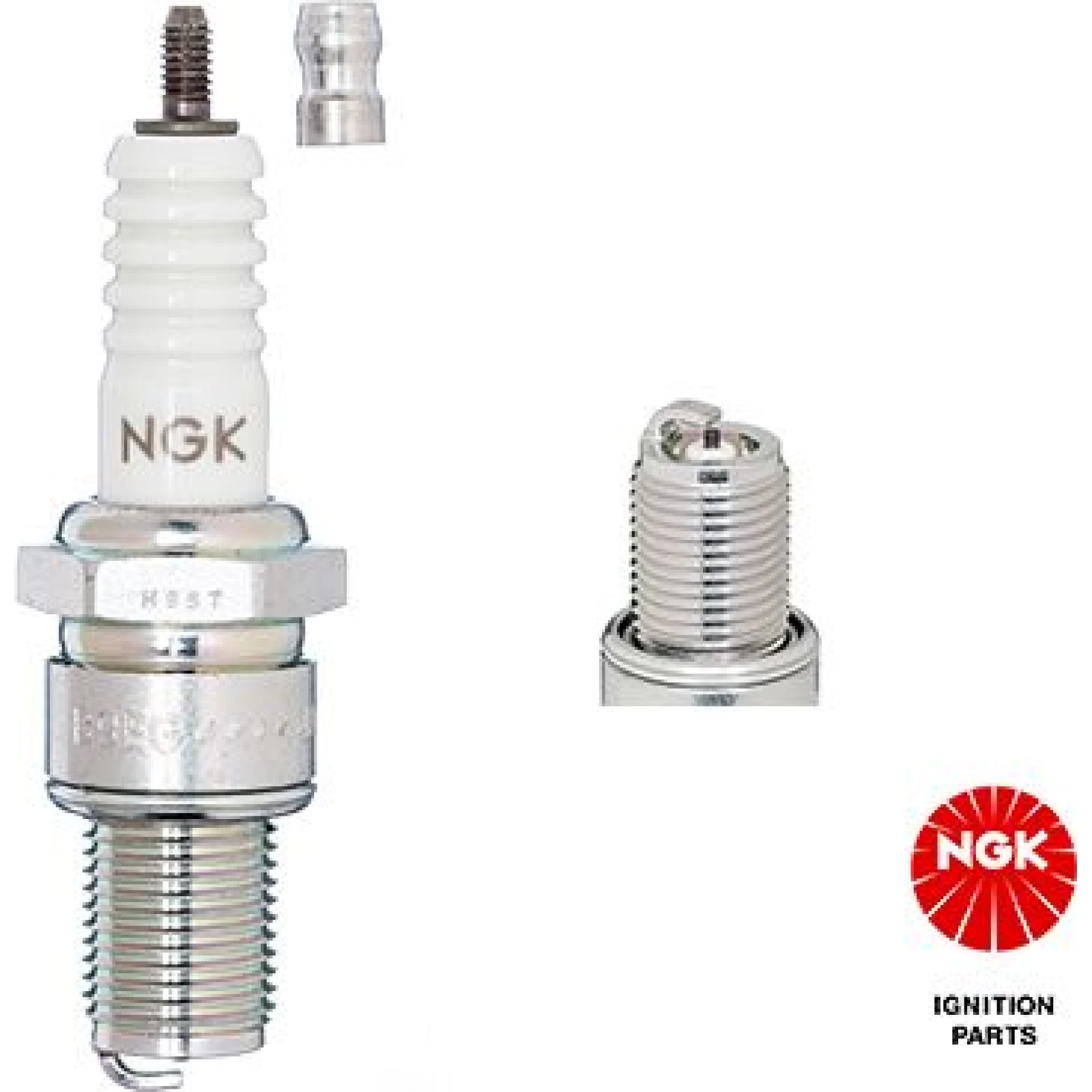 B8EG NGK-Zündkerze ohne RW 3430
