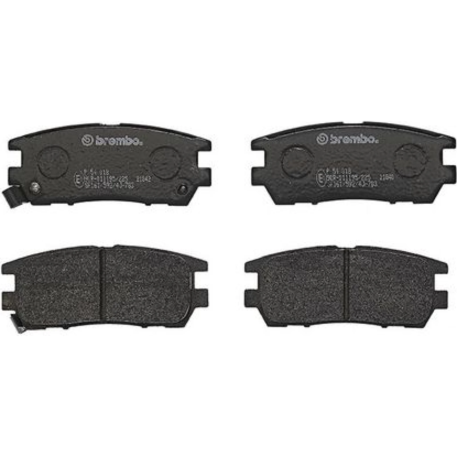 BREMBO Bremsklötze HA P 54 018
