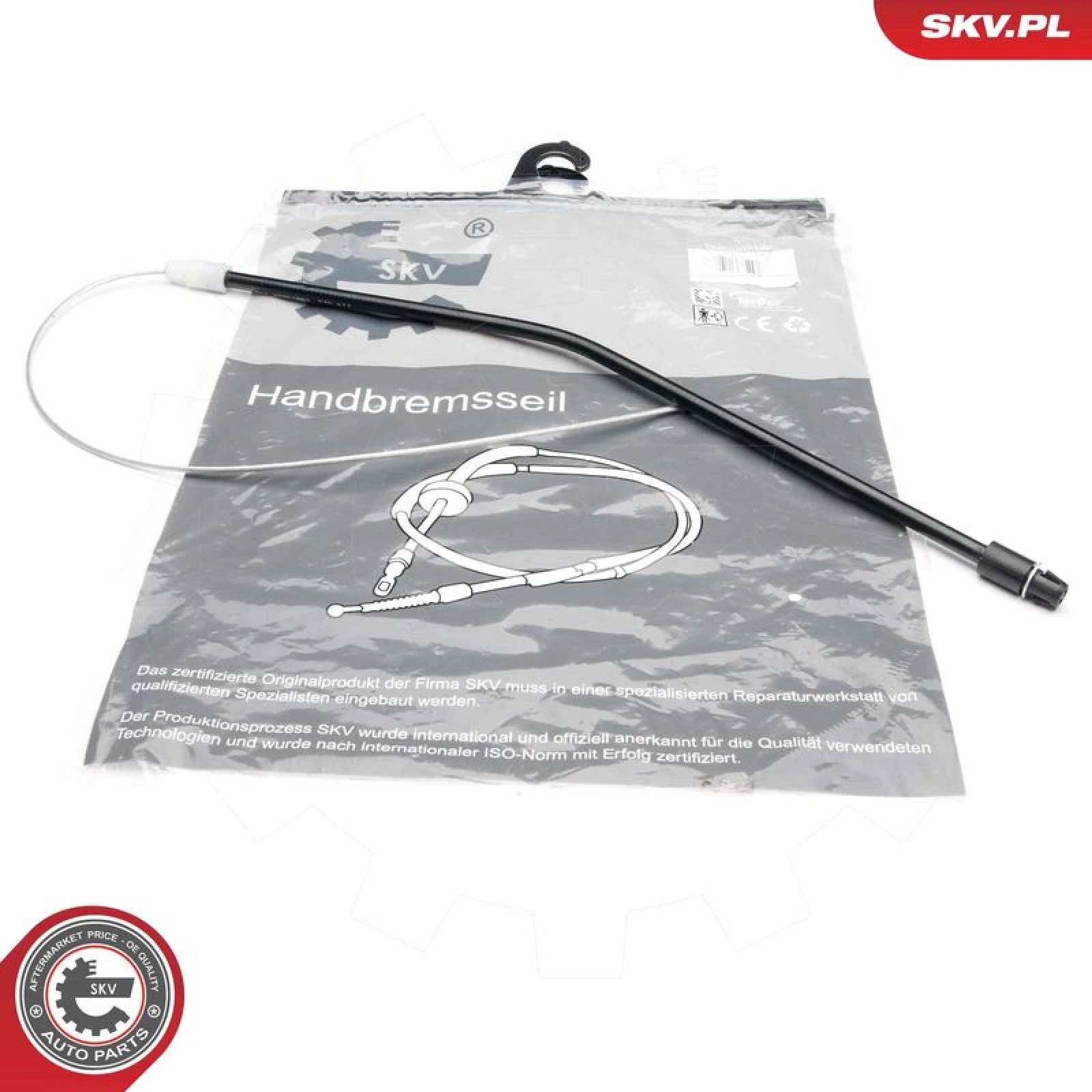 SKV GERMANY Handbremsseil Seilzug Festellbremse 25SKV863