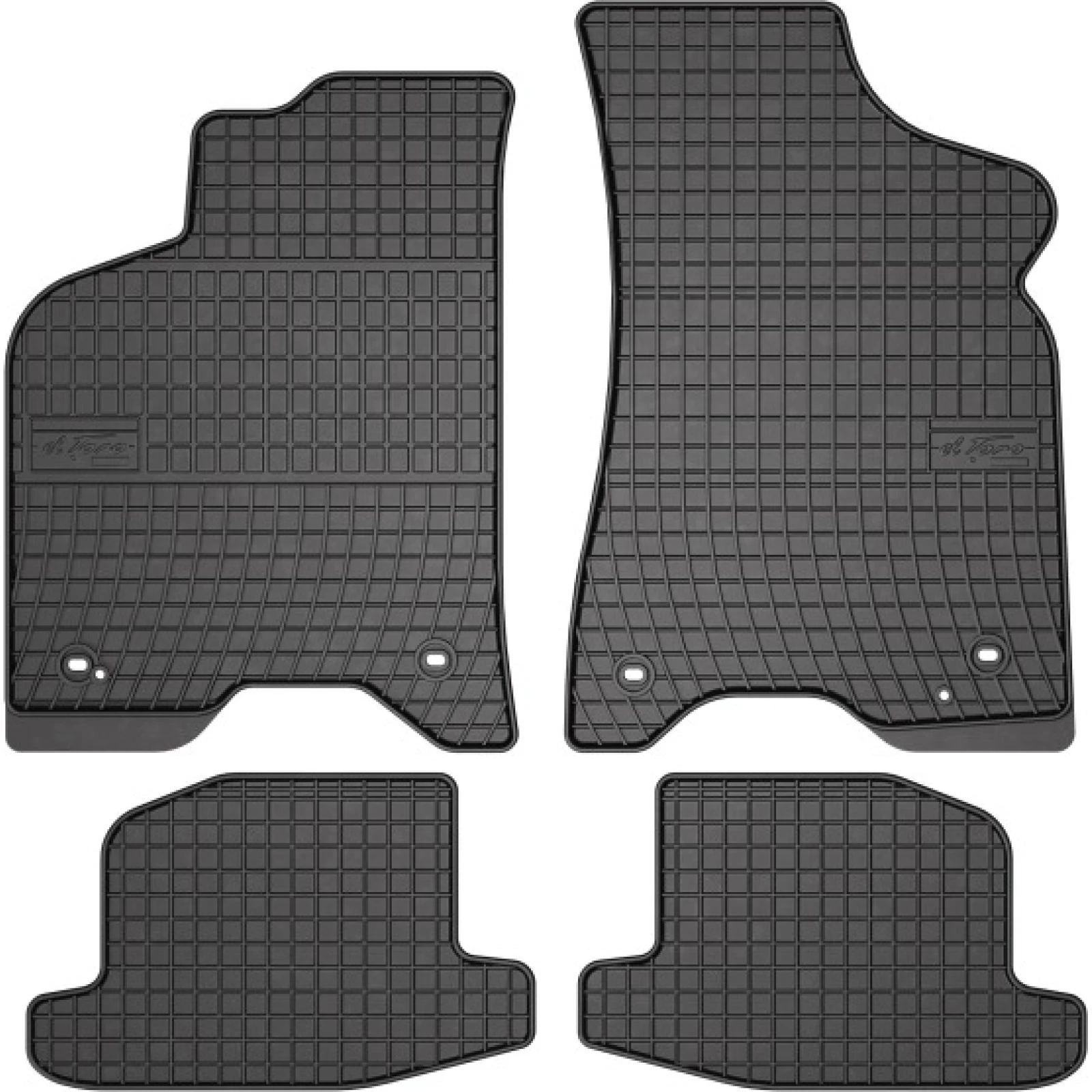 FROGUM passgenaue Kofferraummatte / Gummimatte VW Lupo 1998-2005 546252