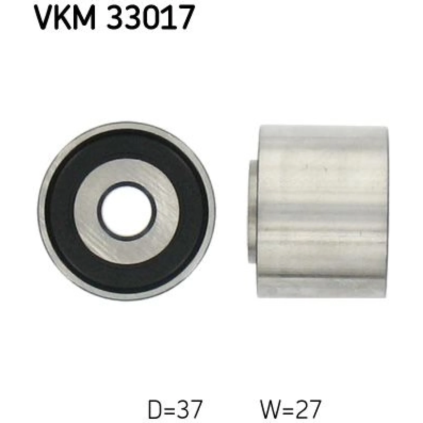 SKF Keilrippenriemen-Umlenkrolle VKM 33017