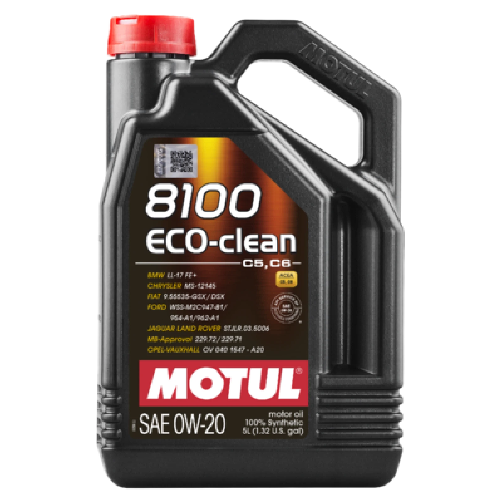 108862 Motul 8100 ECO-clean 0W-20 C5 / C6 5 Liter
