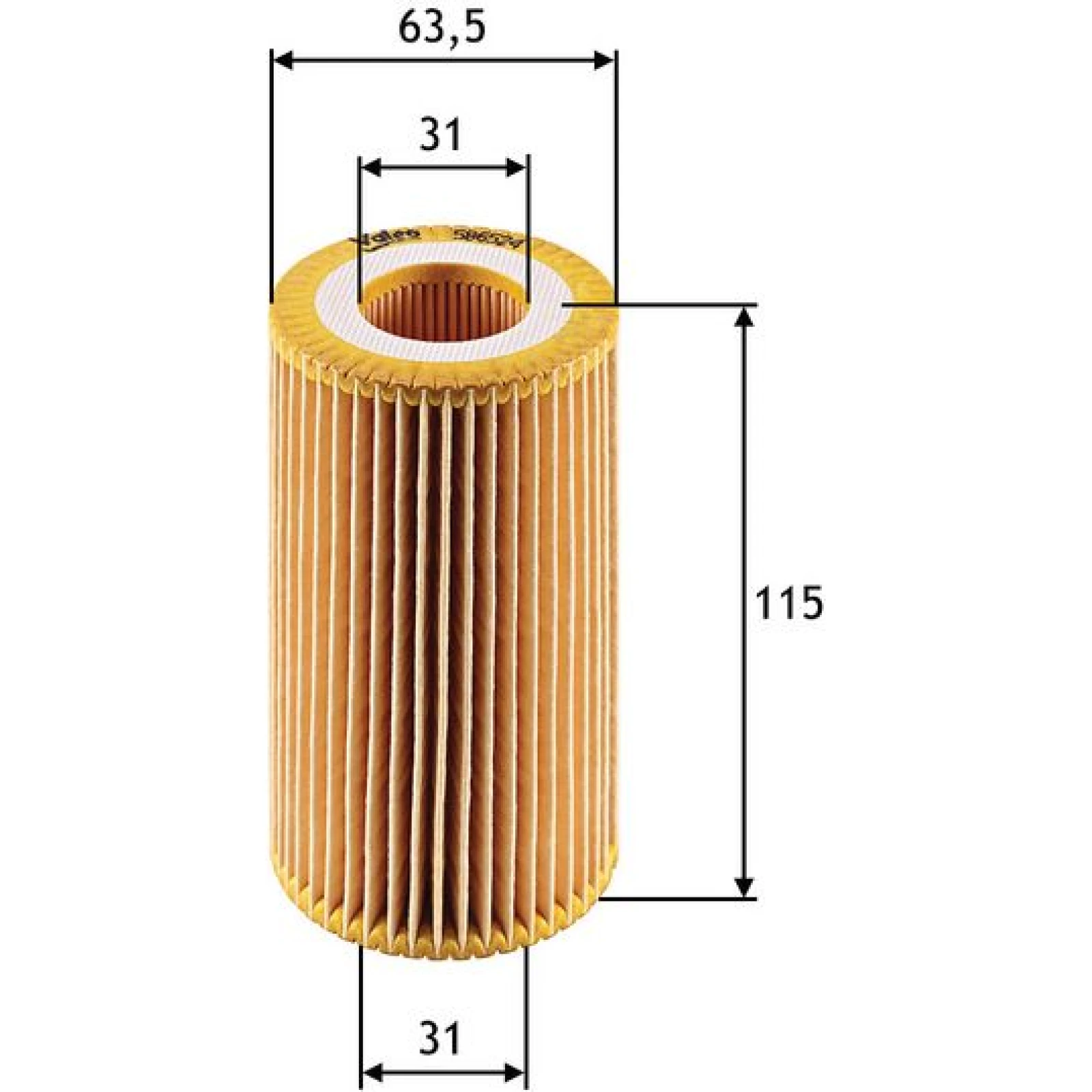 VALEO Ölfilter 586524