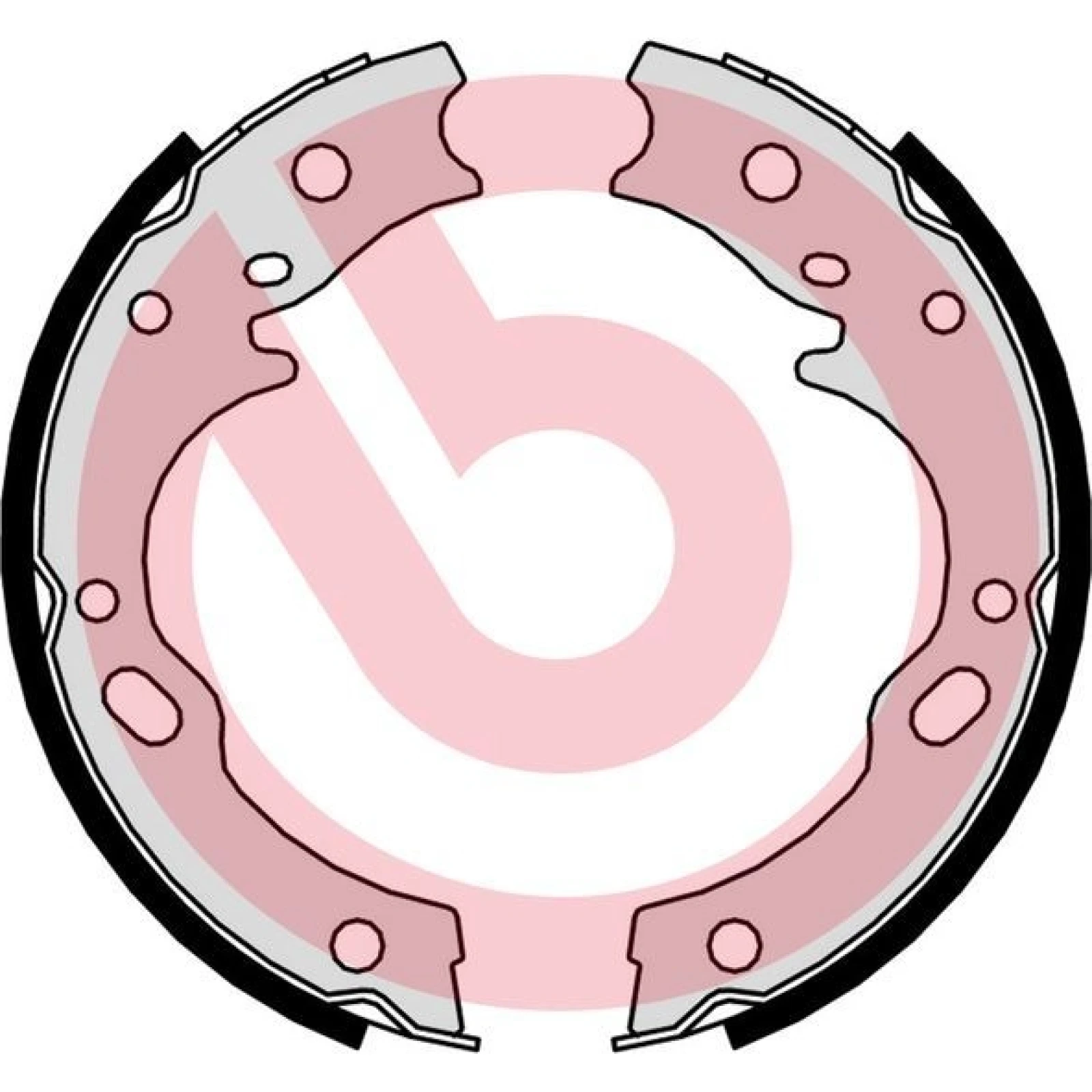 Bremsbackensatz HA S 34 509