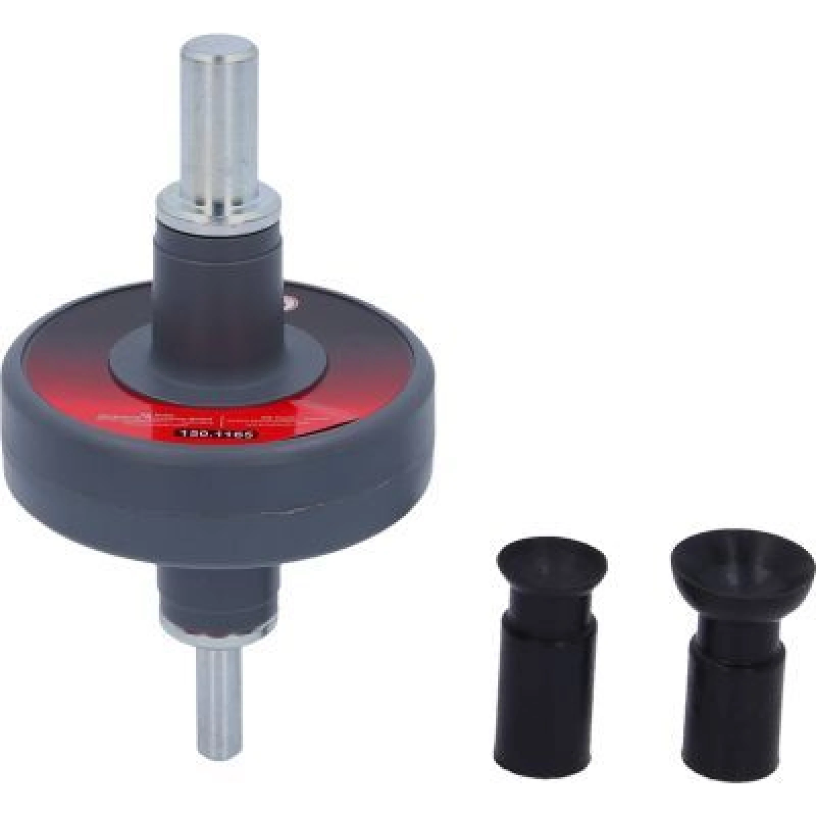 KS TOOLS Ventilsitzschleifer mit 2 Saugplatten, 3-teilig 150.1165