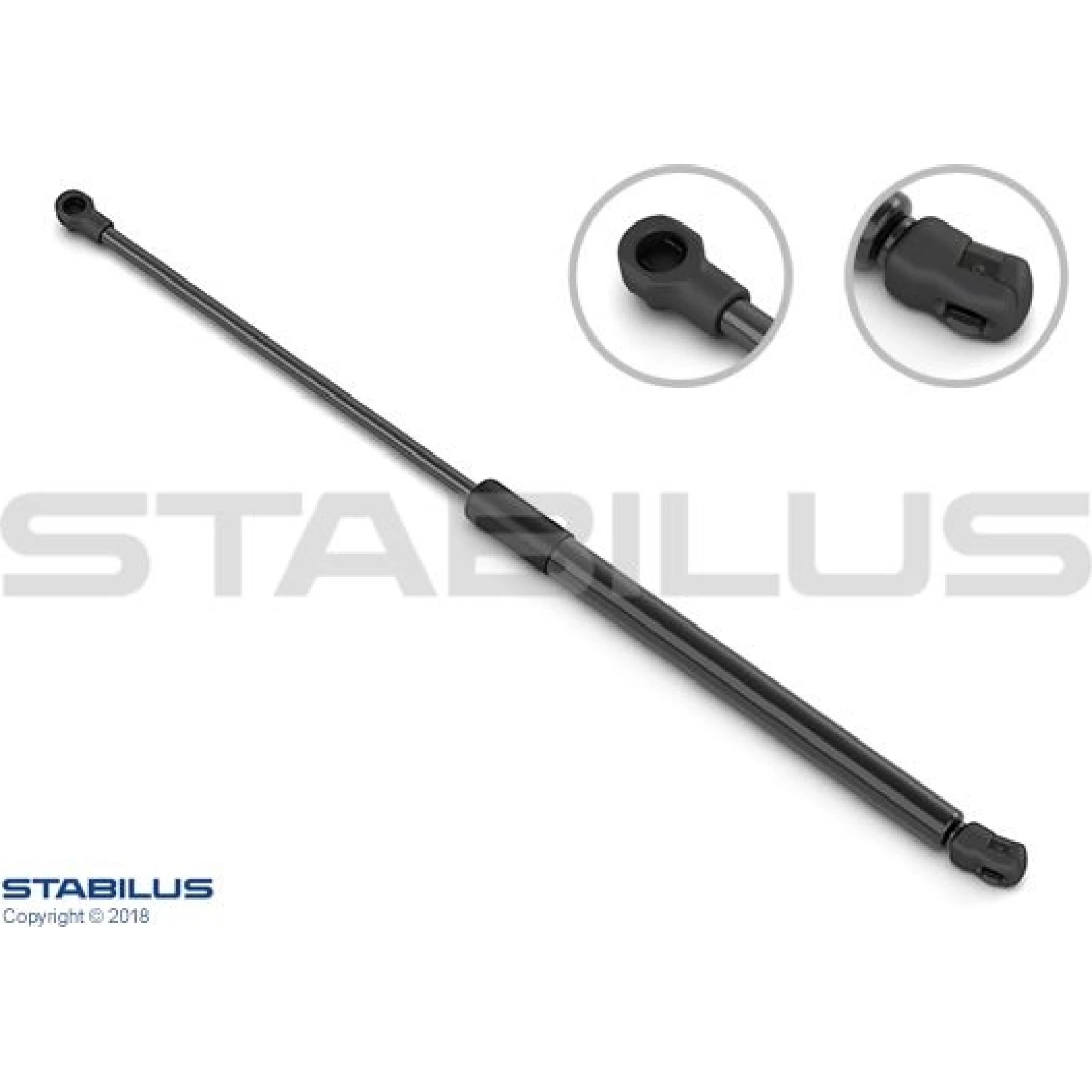 Gasfeder, Hinten L 450 455N 23895