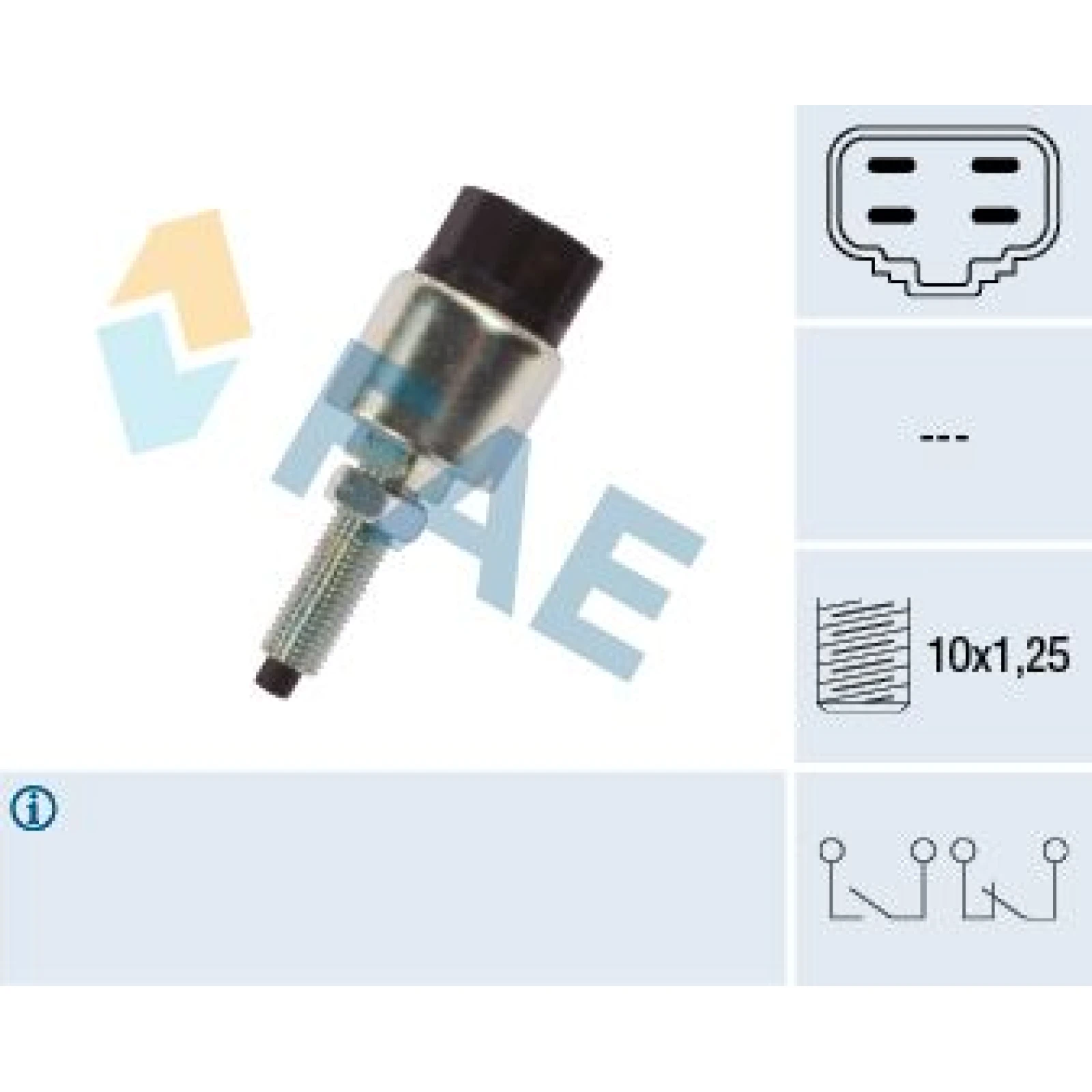 FAE Bremslichtschalter 24600