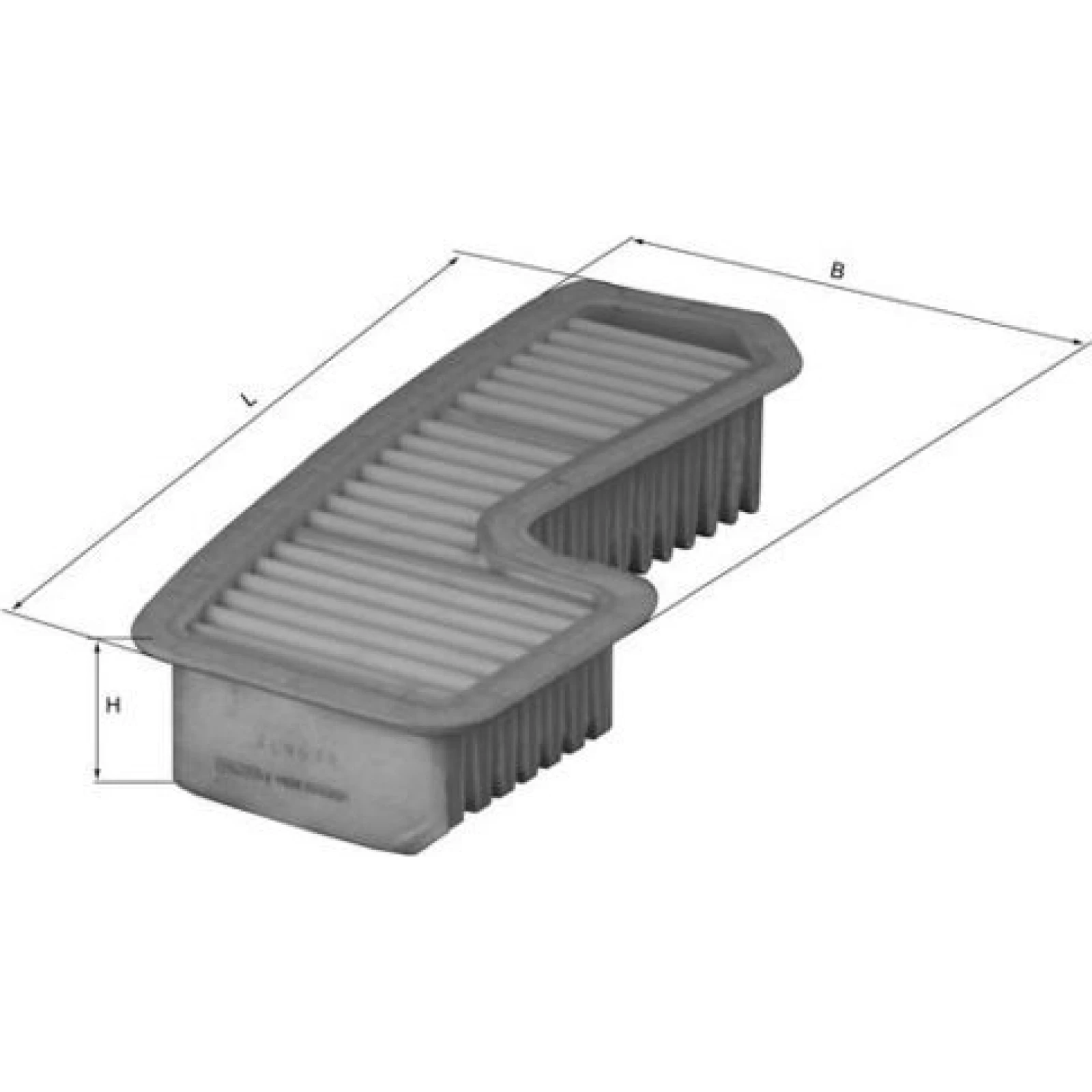 MAHLE Luftfilter LX 1936