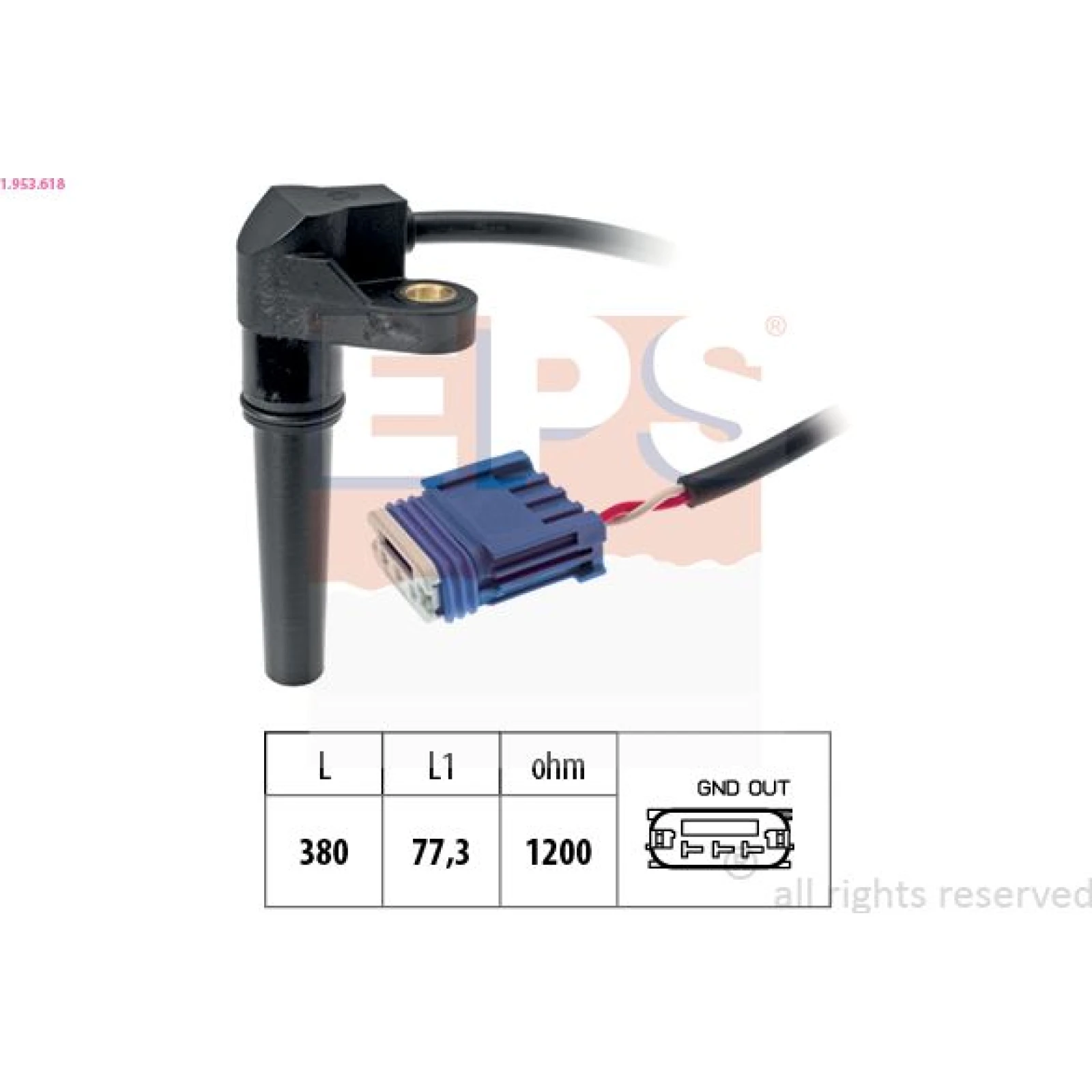 EPS Geschwindigkeitssensor 1.953.618