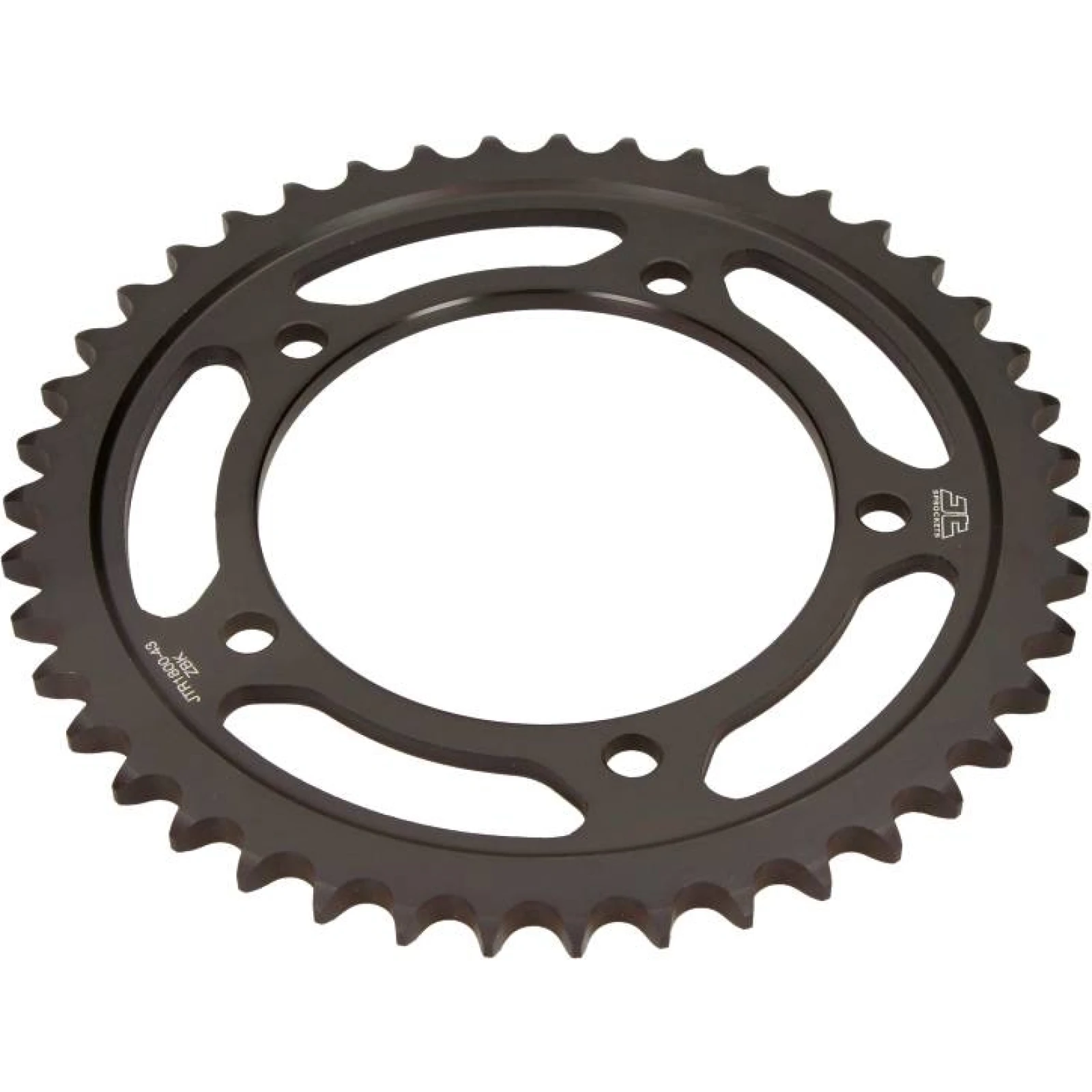 Kettenrad Schwarz Verzinkter Stahl JTR1800.43ZBK