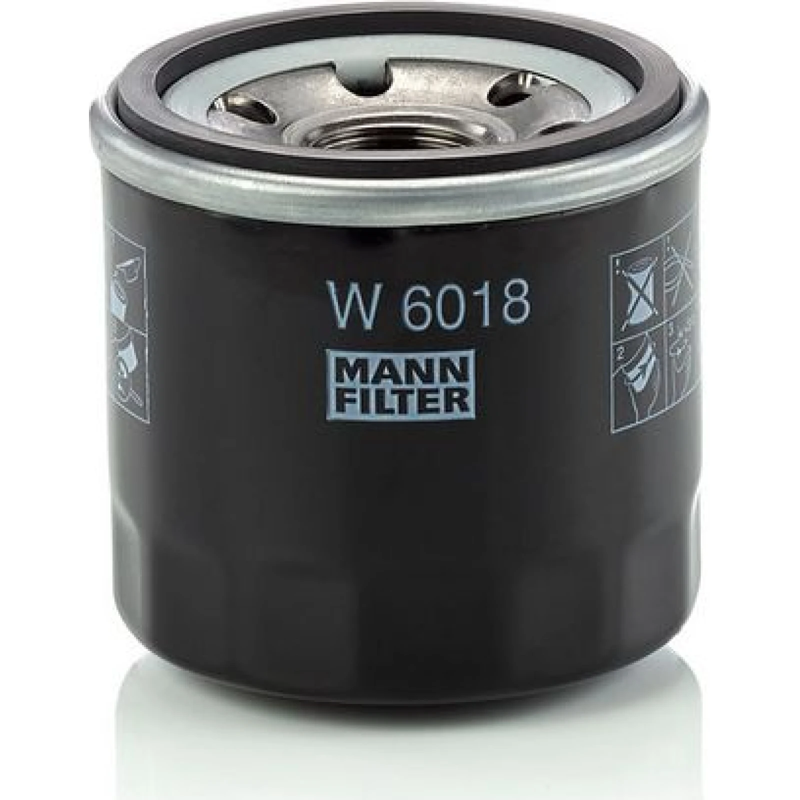Mann & Hummel Ölfilter PKW W 6018