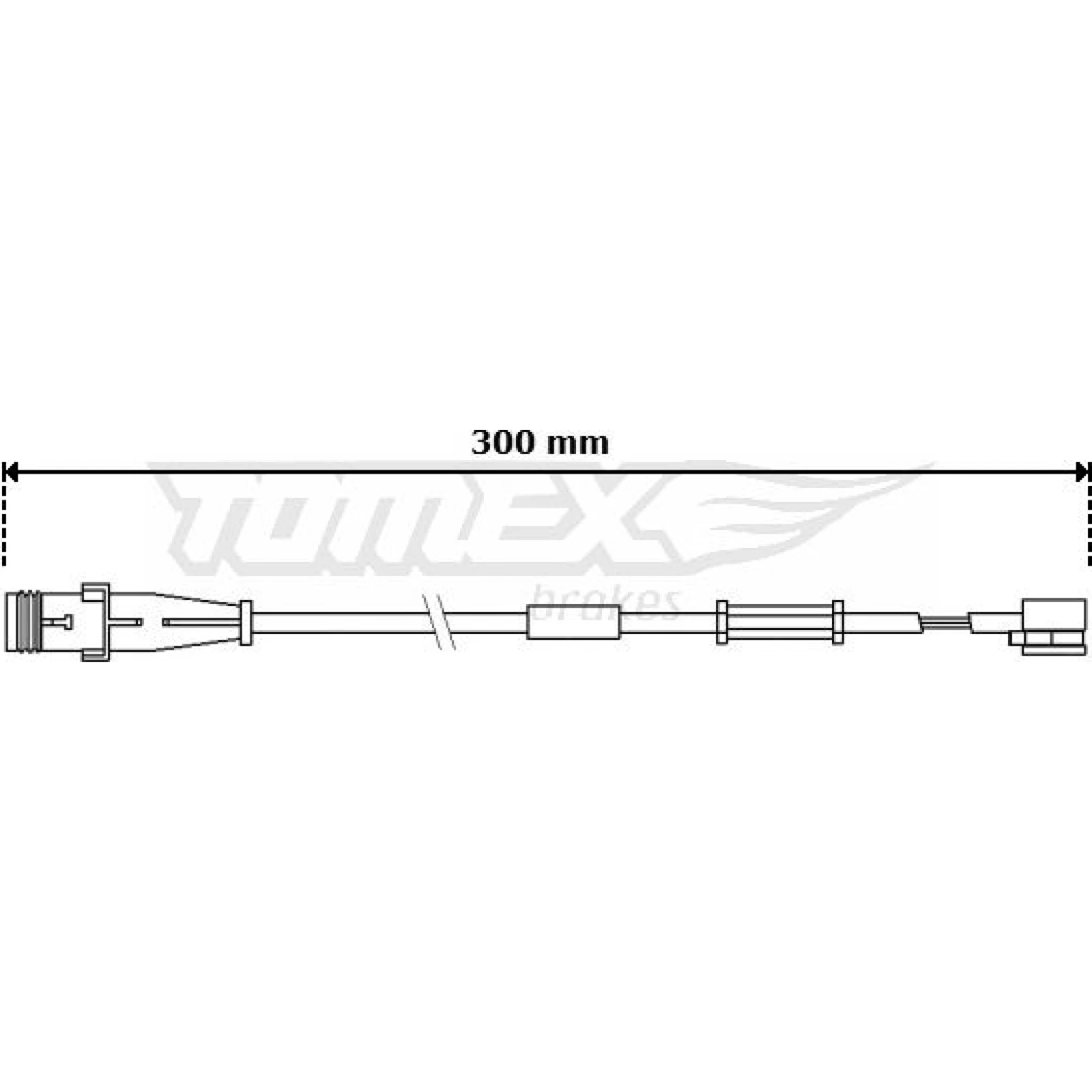 TOMEX brakes Warnkontakt, Bremsbelagverschleiß TX 30-70