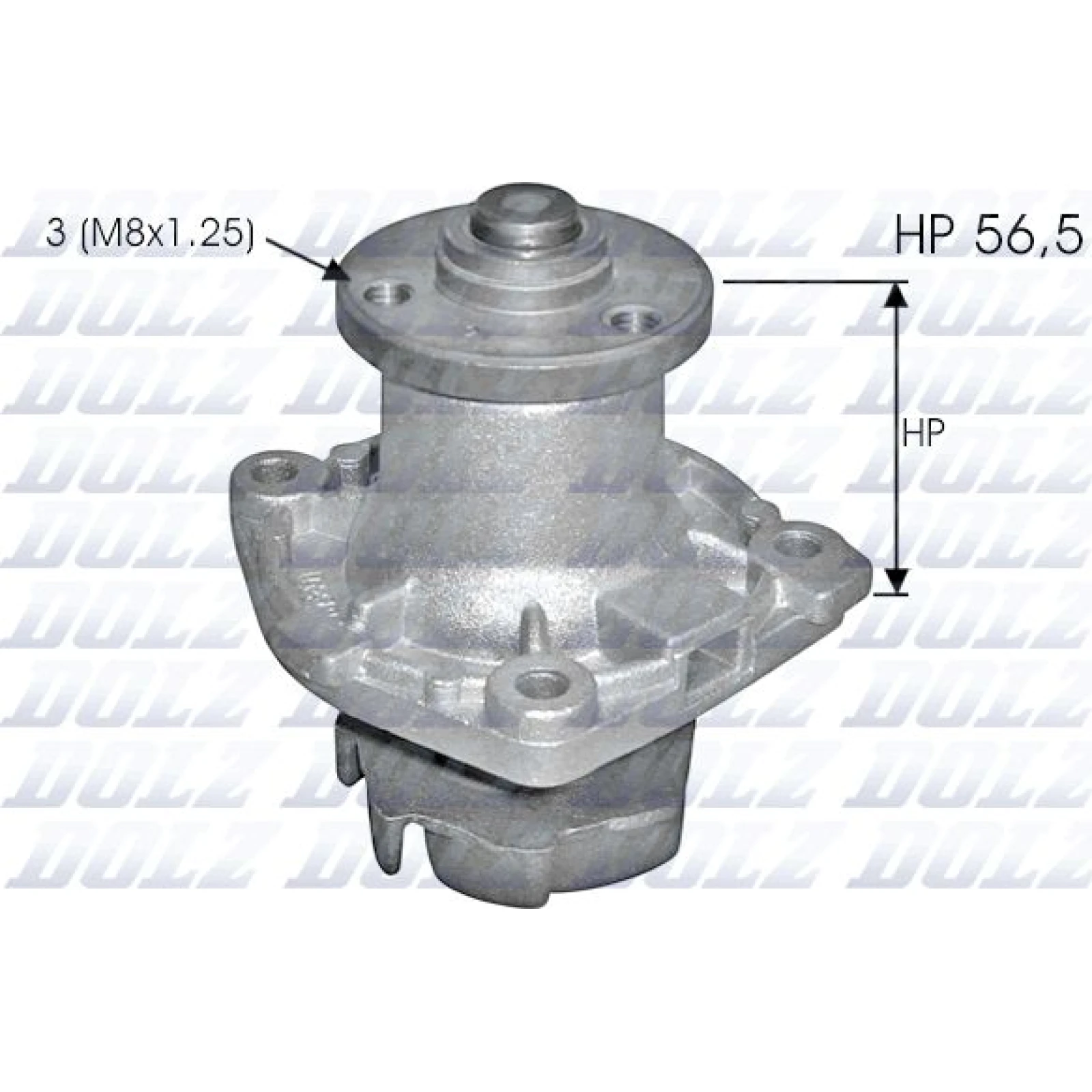 DOLZ Wasserpumpe S348