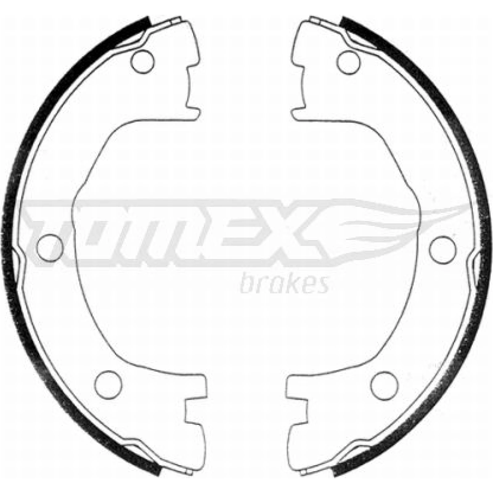 TOMEX brakes Bremsbackensatz TX 21-41