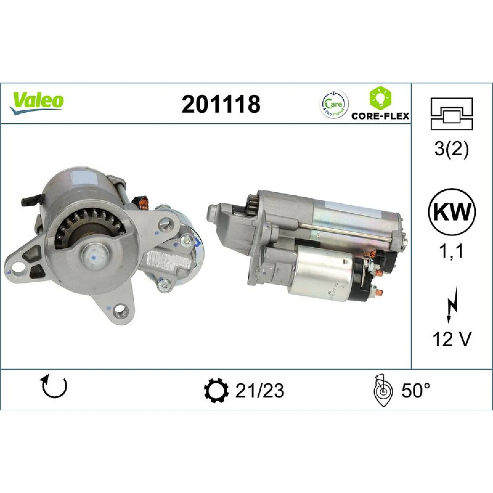 VALEO Anlasser 201118