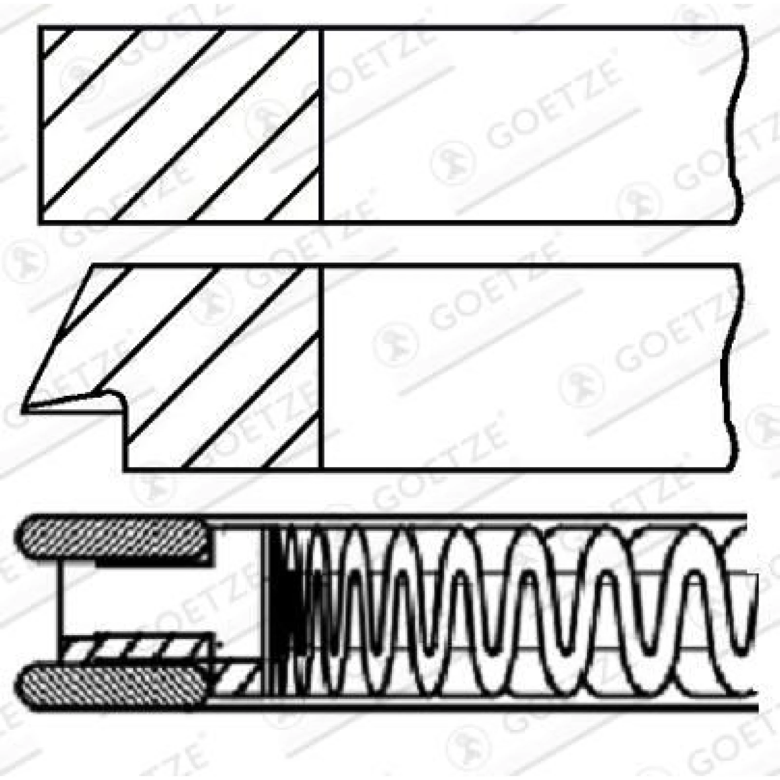 Tonringe Ford Focus 1.0 14- Std 08-424300-00
